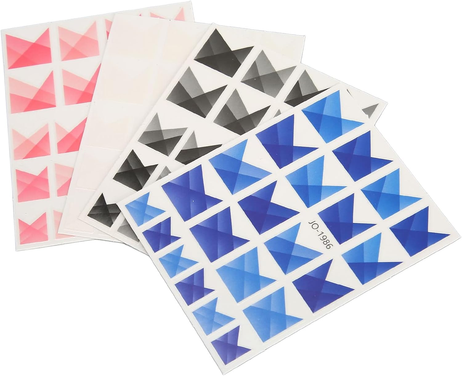 French Nail Stickers Waterproof Nail Art Decoration Stickers Home Use Nail Salon image number 4