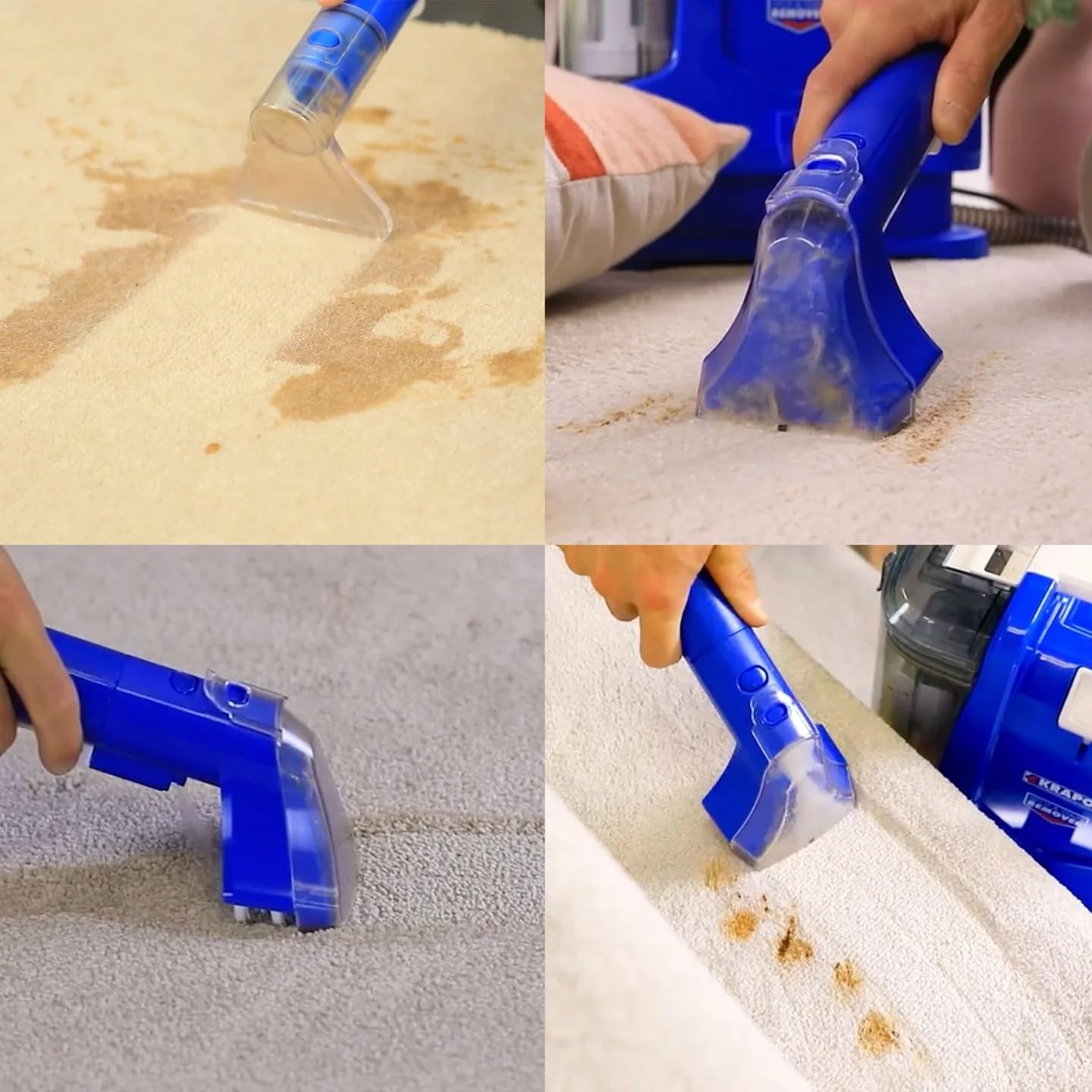 Kleva Range KRAPOF - Portable Carpet & Upholstery Cleaner &ndash; Powerful Spot Stain Remover for Carpets, Rugs, Furniture & Car Interiors | Deep Cleaning Machine with Strong Suction & Dual Water Tanks