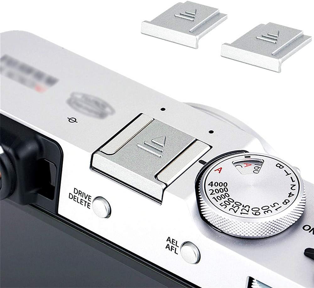 2 PCS JJC Hot Shoe Cover Protector Cap for Canon EOS R100 R5 R6 R RP 90D 80D 850D 6DM2 5DM4 5DM3 5DM2 5DS 5DS R 7DM2 M50II M50 800D 760D 750D 700D 100D 200D