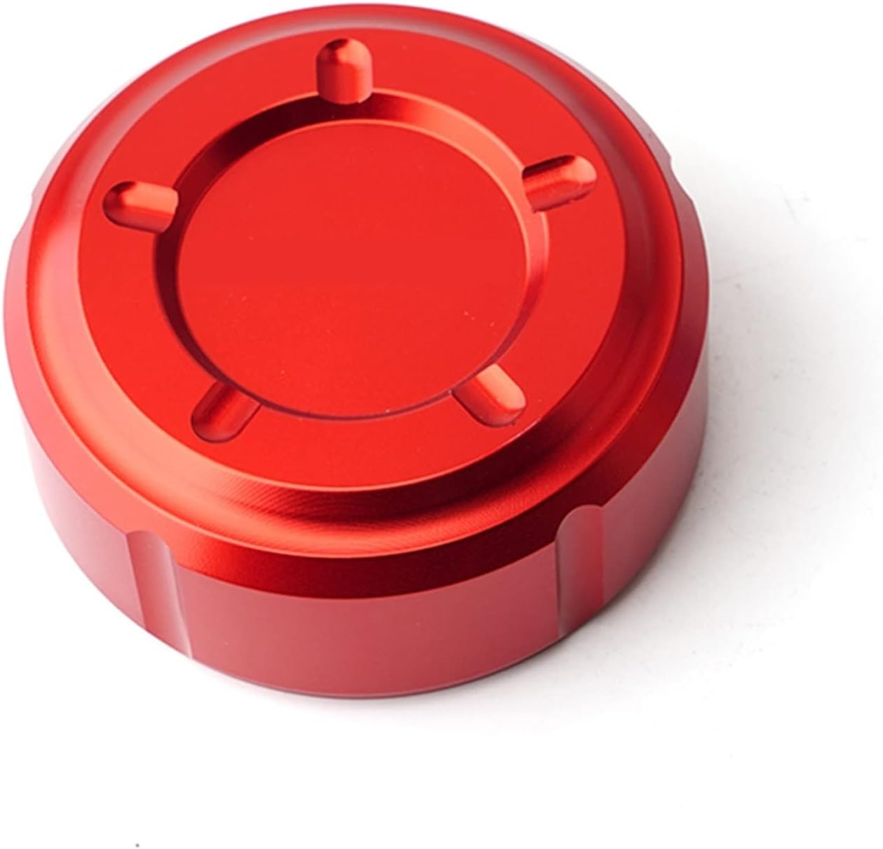 SSFRI 1 Piece CNC Motorcycle Accessories, Rear Brake Fluid Reservoir Cover Cap Compatible with BMW R1250GS 2018 2019 2020 R1250 GS Adventure (Color : Red, Size : A) image number 1