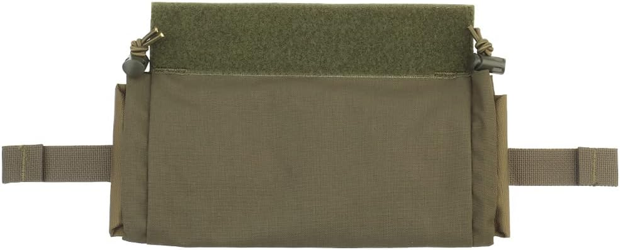 Tactical Roll up Dump Pouch IFAK Nylon Folding Storage Pocket Bag EMT Trauma Pouch Everyday Carry First Aid Pouch - Brown image number 7