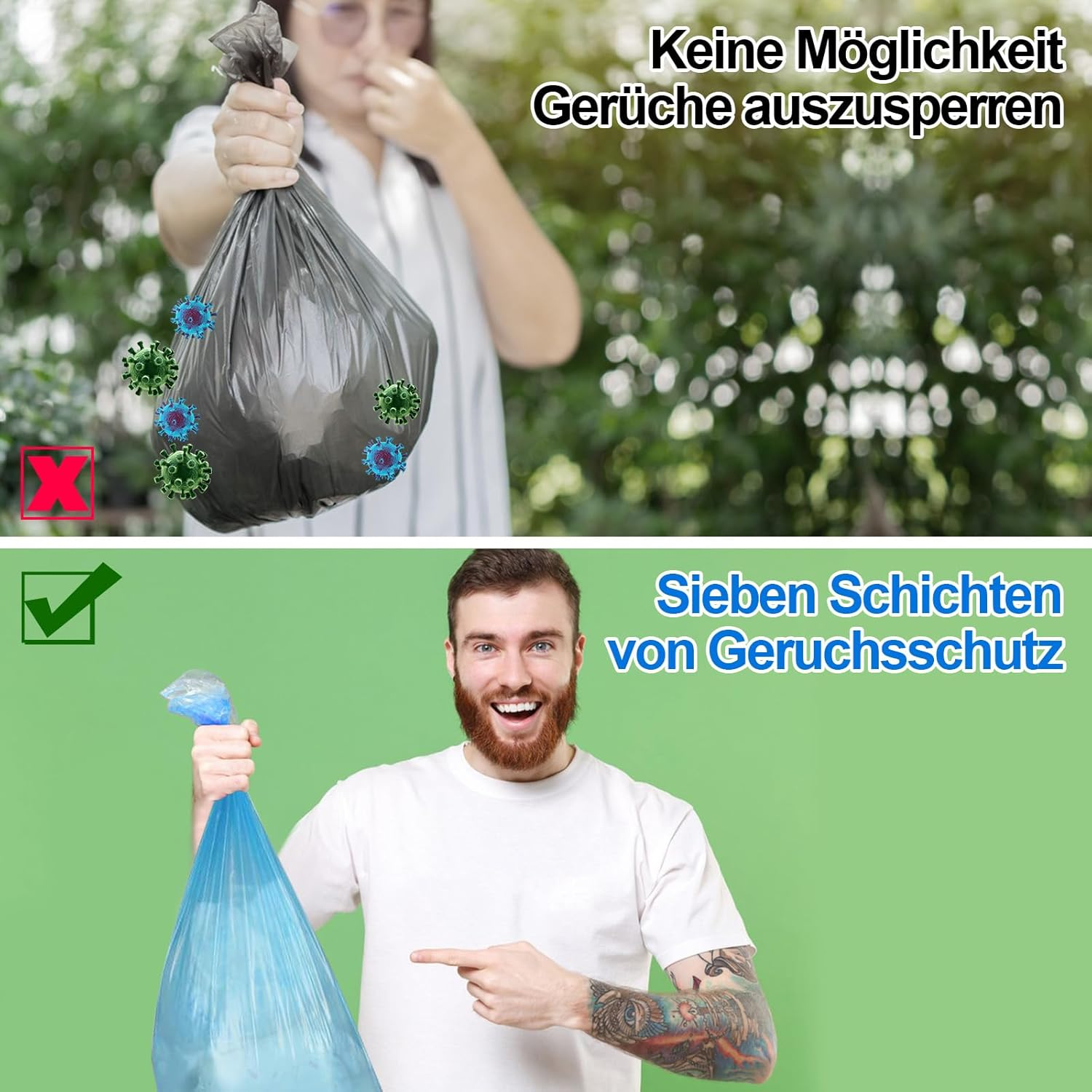 LOMUG Refill Cassettes for Cat Litter, Refill Bags for Cat Litter, Pack of 10 Cat Litter Refills, Litter Loose Refill Cassette, Littycat Refill Cassettes with Litter Loose (Blue) image number 4