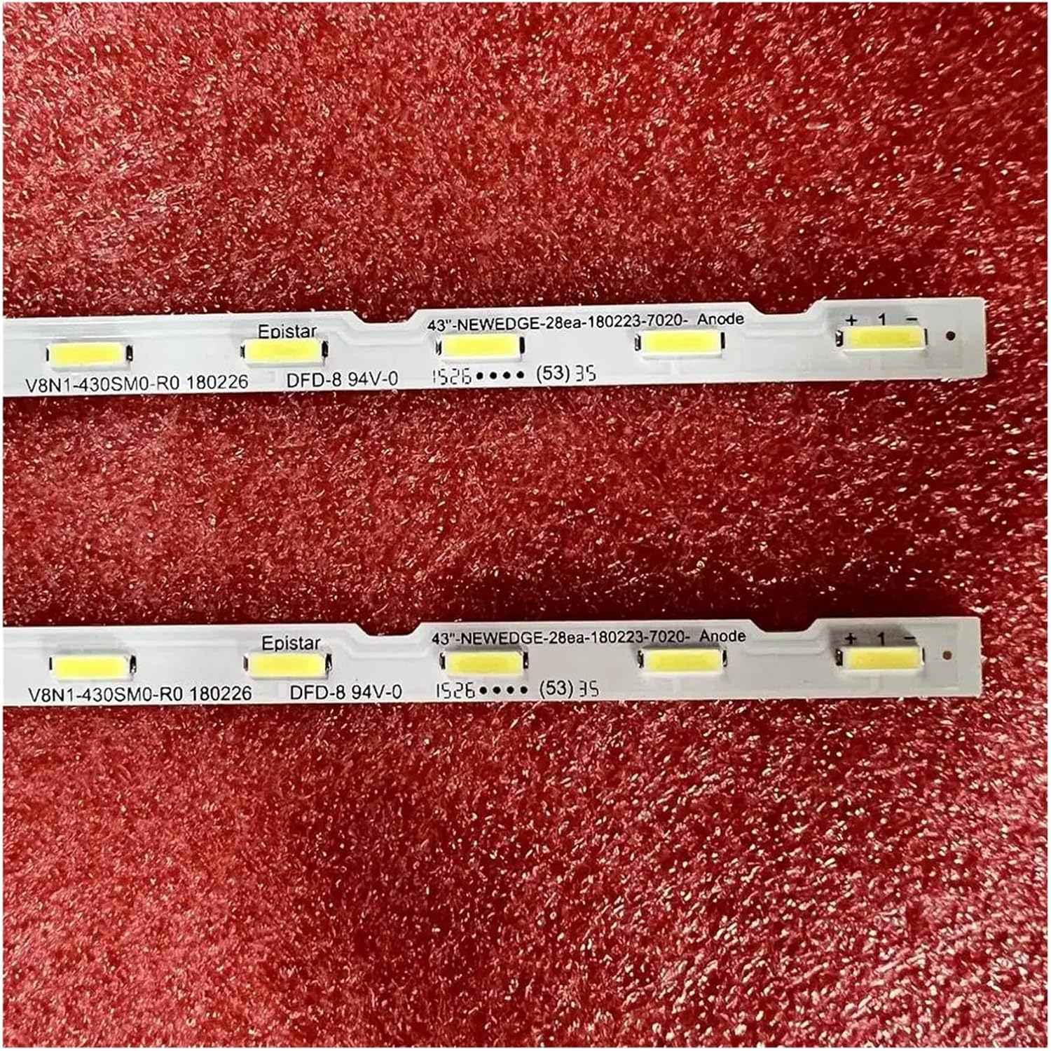 LED Backlight Strip for UE43NU7199U UE43NU7195U UE43NU7192U UE43NU7190U UE43NU7190S UE43NU7170U UE43NU7140U UE43NU7125K image number 2