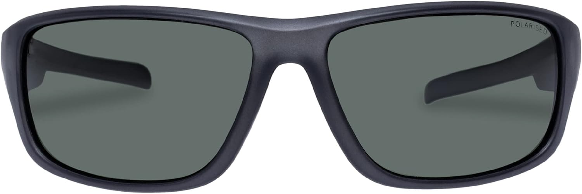 Cancer Council Male Dundee Matte Grey Wrap Sunglasses image number 2