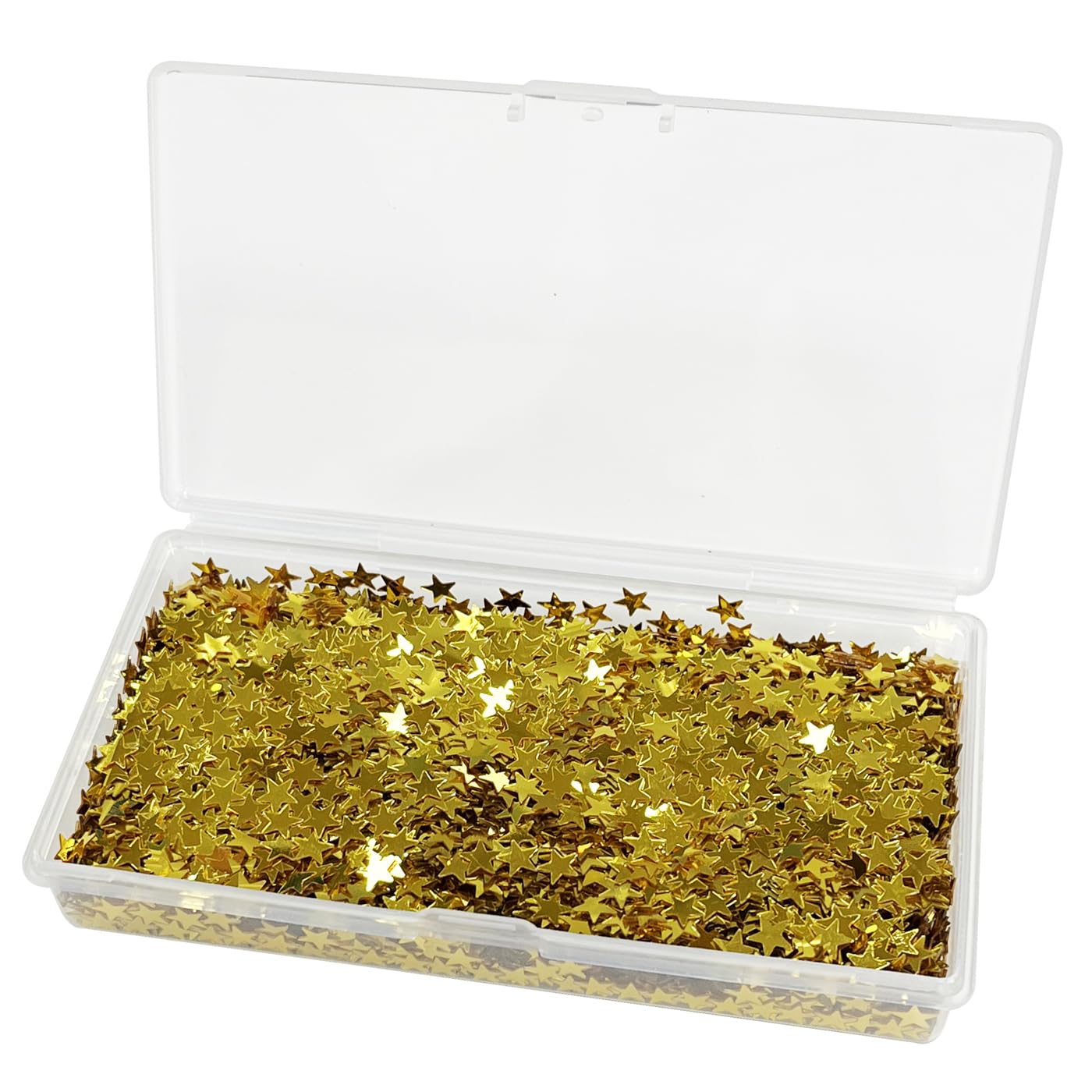 Haobase 5Mm Star Confetti Star Table Confetti Stars Sequin for Birthday Party Wedding Decoration 50Grams/1.76Oz (Gold)