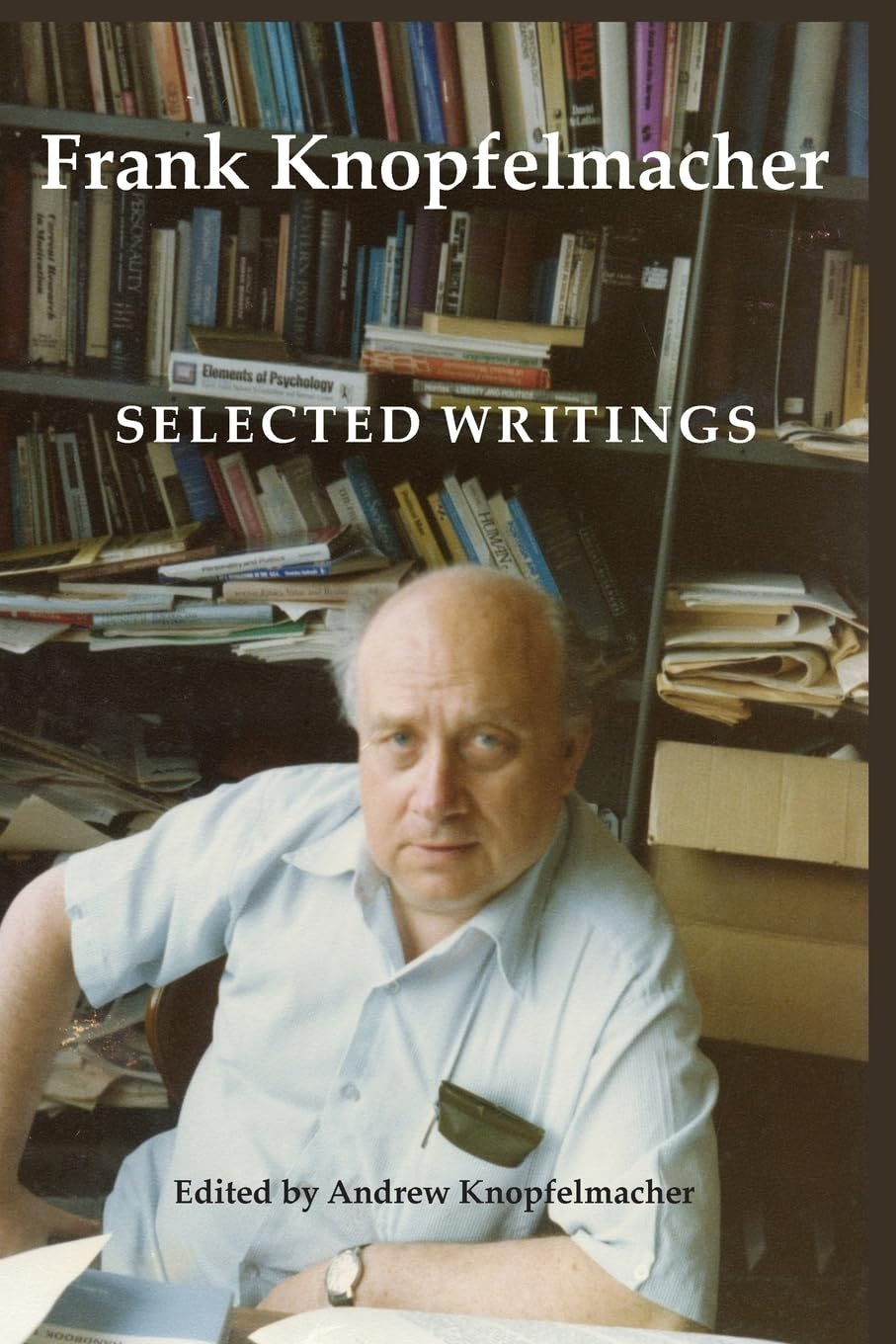 FRANK KNOPFELMACHER: SELECTED WRITINGS image number 1