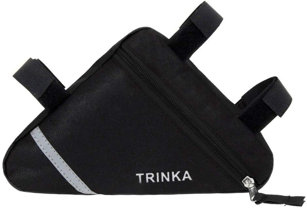 MOOCY Bike Bag, Bicycle Frame Bag,Cycling Accessories Pack for Phone, Wallet, Keys, Tools, Use for Road Bike MTB Commute Bicycle Bike Accessories image number 5