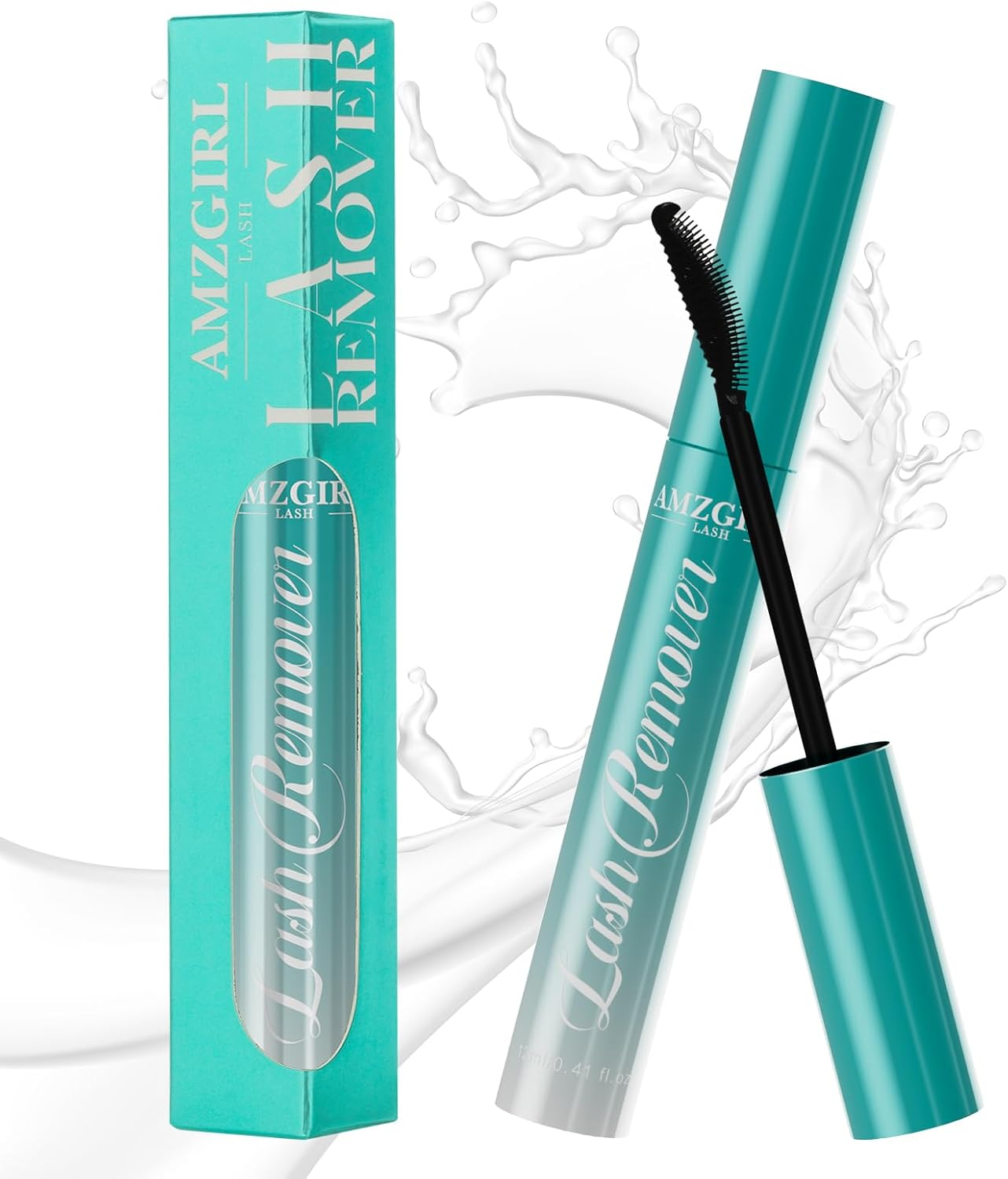 Eyelash Extension Remover 12Ml,Lash Cluster Remover for Lash Extensions,Individual Lashes Remover Non Irritating,Diy Eyelashes Clusters Glue Remover Oil,Eye Cleanser for Removal Diy Lash Extensions image number 5