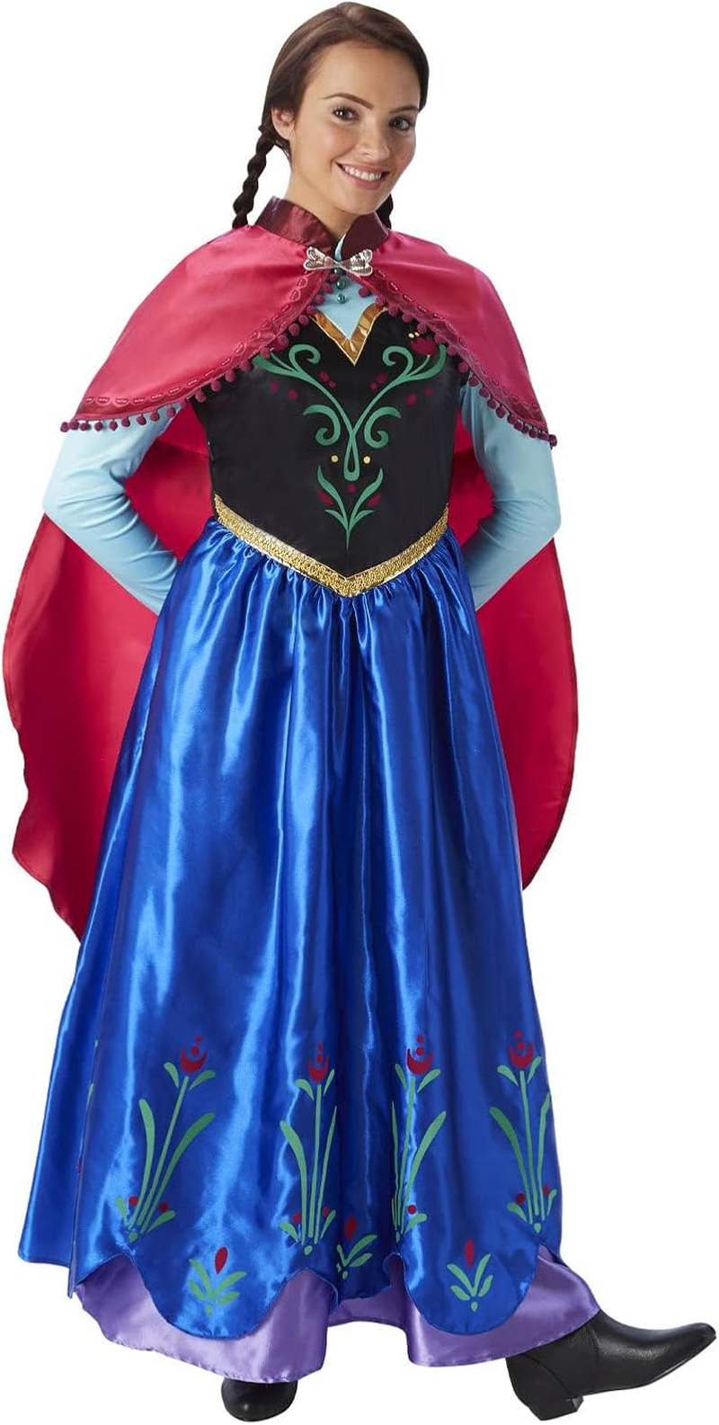 Anna Deluxe Costume for Adults - Disney Frozen image number 2