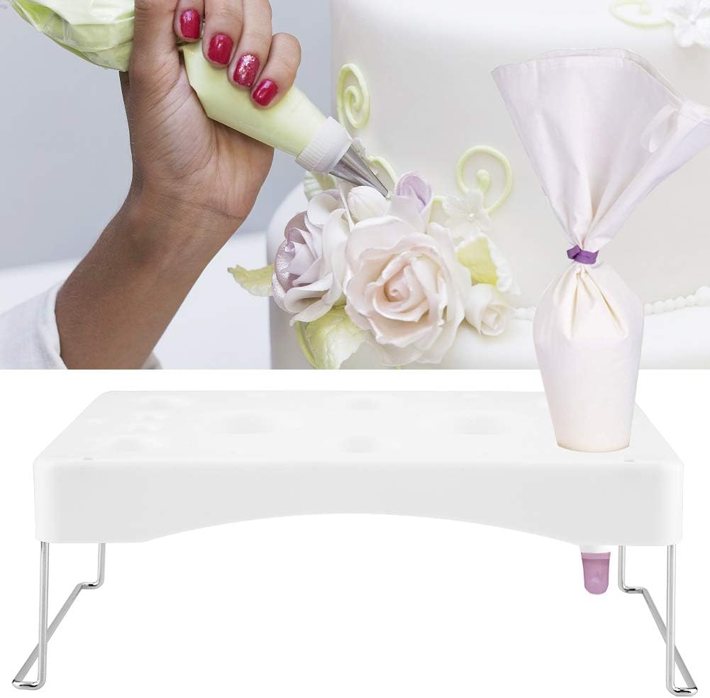 QANYEGN Cake Cream Bag Rack, Cake Mounting Bag Holder, Cake Framing Bag Holder, Decorative Bag Bracket, Cake Cream Bag Display Shelf Suitable for Baking Enthusiasts