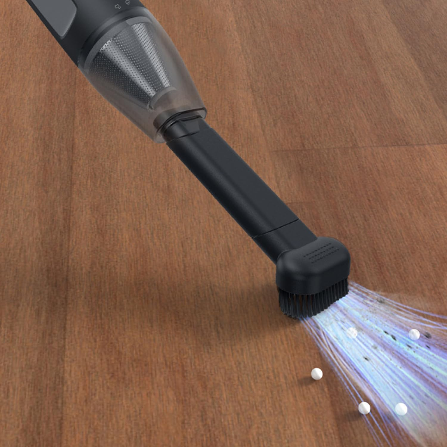 Home Handheld Vacuum Cleaner Battery, 2 in 1 Simple Handheld Vacuum Cleaner Wireless Mini Car Vacuum Cleaner, USB Rechargeable 2400 Mah Car Vacuum Cleaner, Mini Handheld Vacuum Cleaner for Car, Home, image number 4