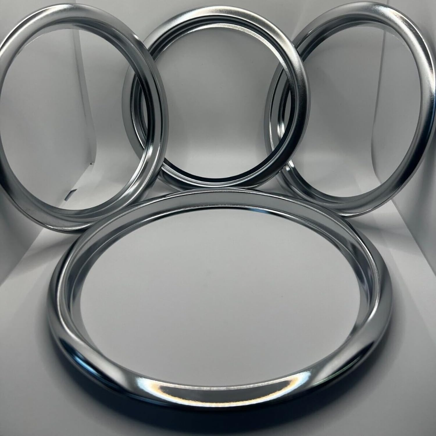 4-Piece Cooktop Trim Rings &ndash; 3 Small (6") & 1 Large (8") &ndash; Compatible with Westinghouse Ovens | Part No: 4055561353-4055561361 image number 2