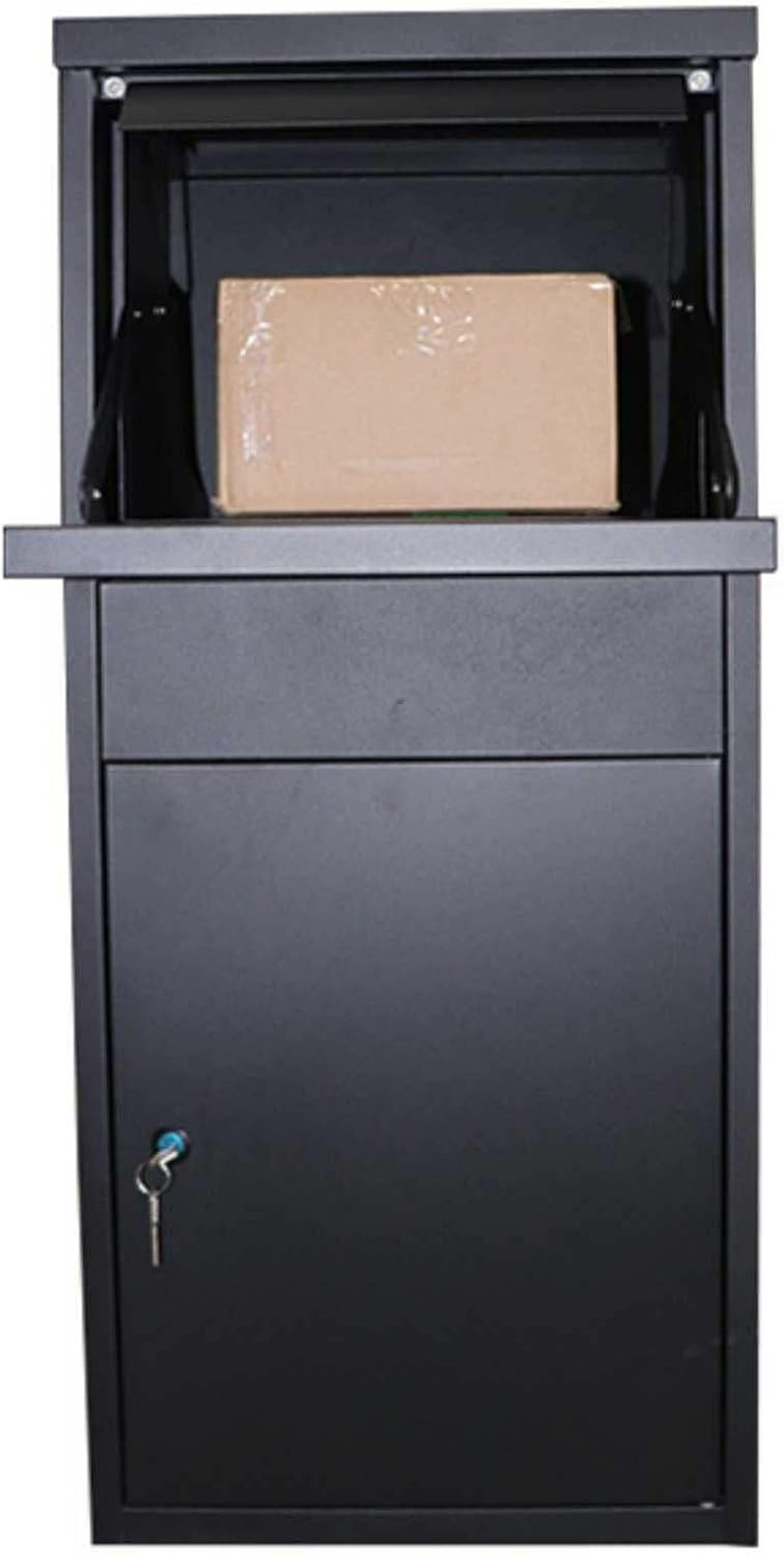 Parcel Delivery Drop Box Mailbox - Home Package Post Locker 41.5X38.5X102.5Cm image number 6