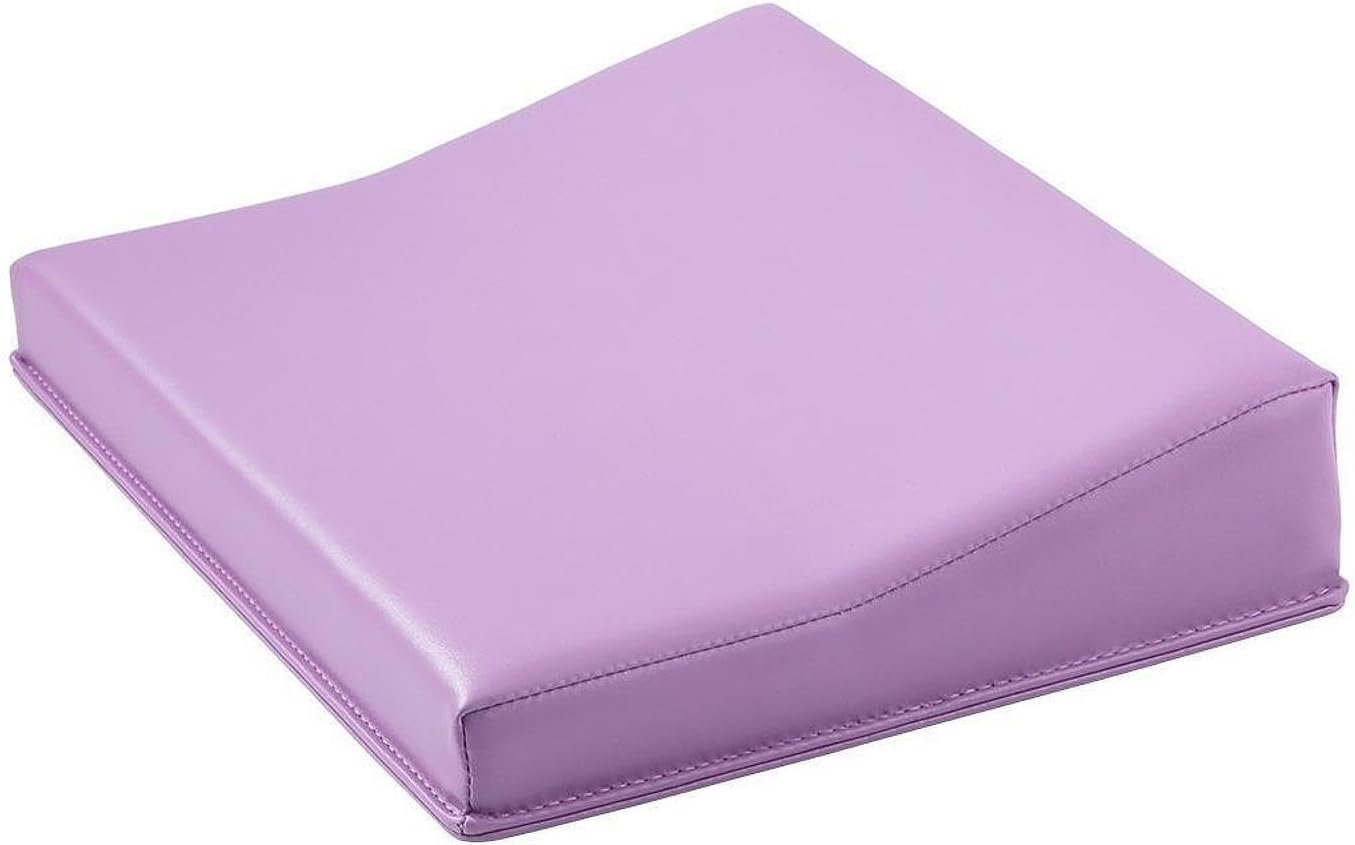 Eigell Nail Armrest,Nails Table Elbow Pad Waterproof Sponge Filler Hand Rest Manicure Hand Rest Pillow Cushion for Salon Nail Tech, Violet image number 4