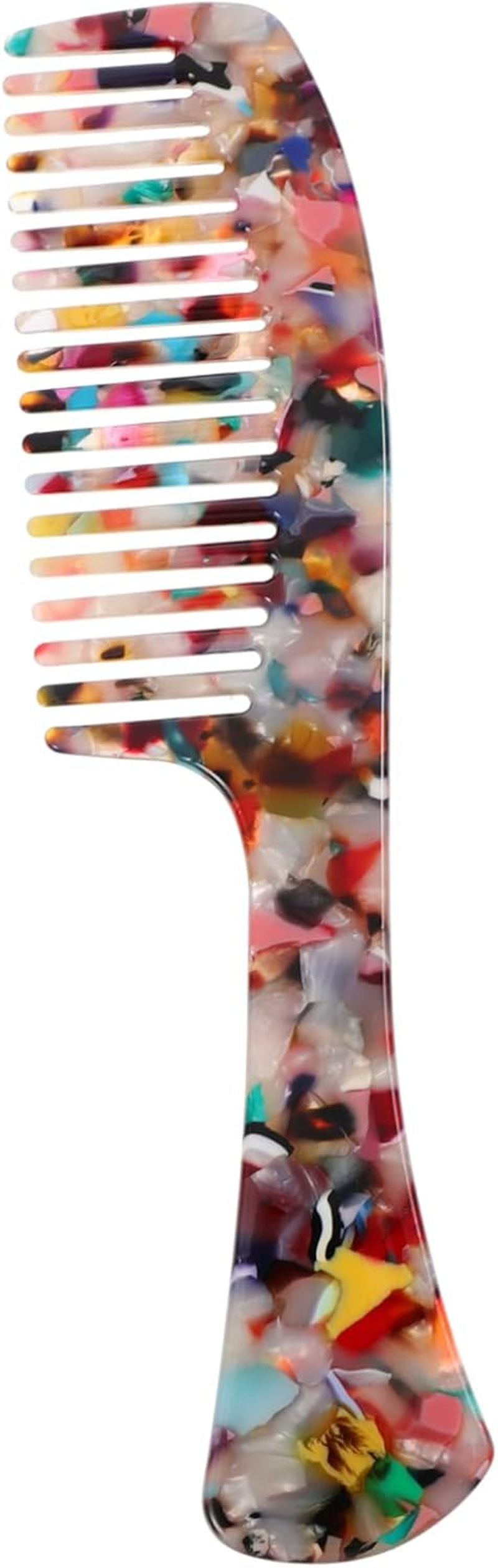 MERRYHAPY Wide Tooth Hair Combs Hairbrushes Fine Teeth Portable Hair Comb for Cutting Styling and Dyeing No-Scratch Scalp Curly image number 6