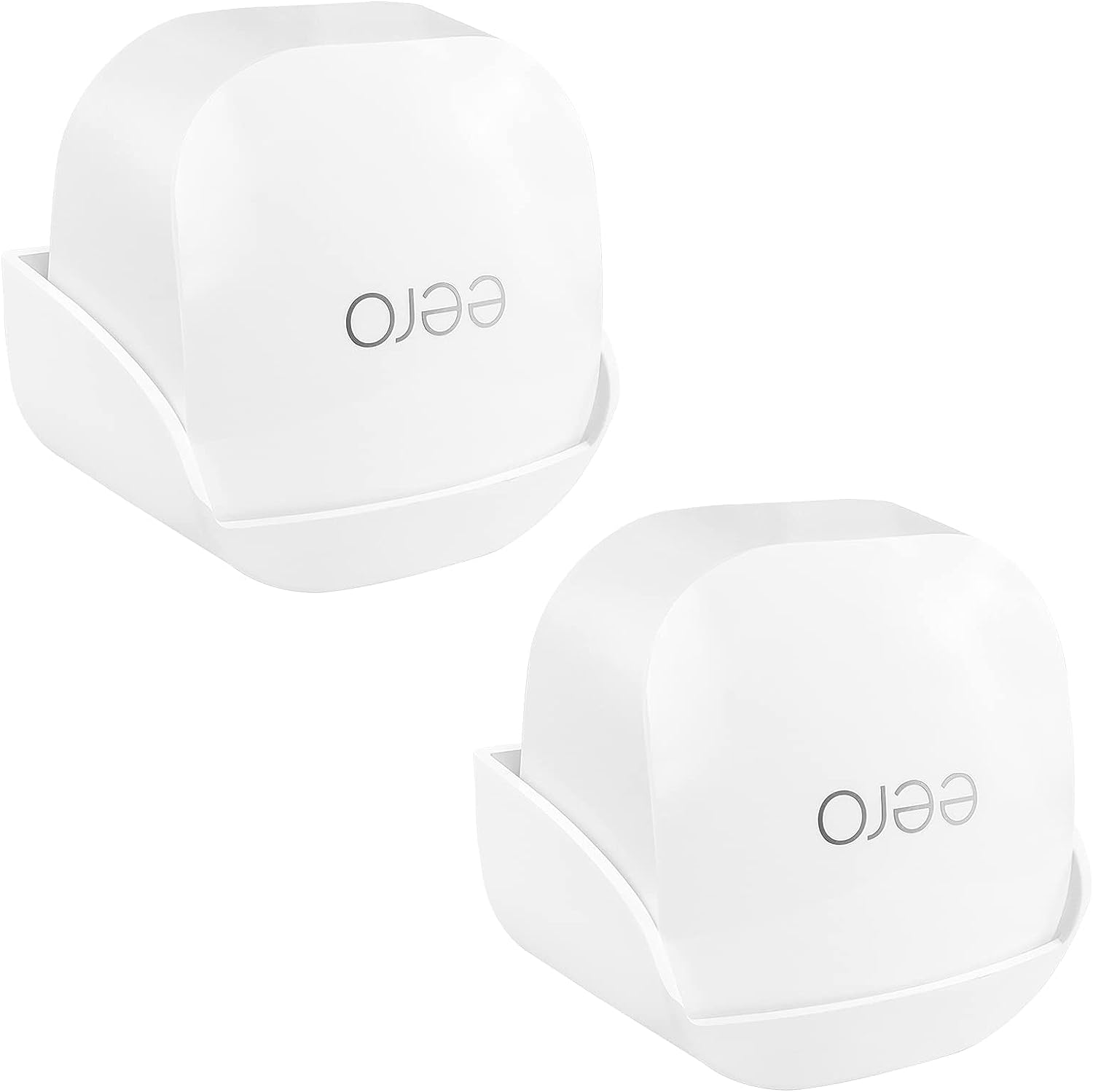 HOLACA Wall Mount Holder Bracket for EERO 6+ Tri-Band Mesh Wifi 6 System (2 Pack) image number 2
