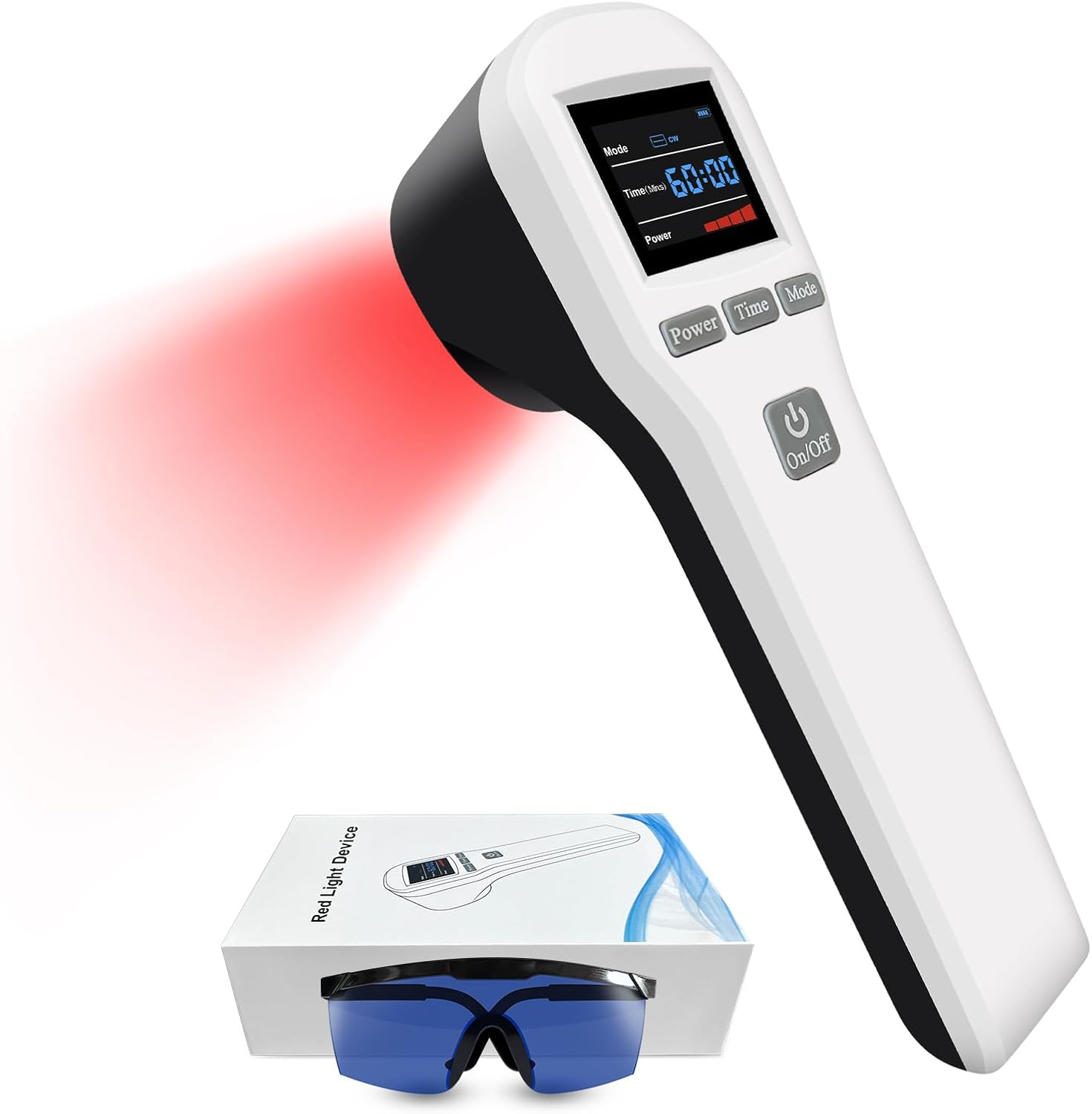 ed ight herapy Device, 16 X 650Nm and 4 X 808Nm, Cold ight herapy Machine , Handheld ed ight Device for ain elief, ear nfrared ight herapy Devices for Pets Dogs Cats Horses at Home image number 6