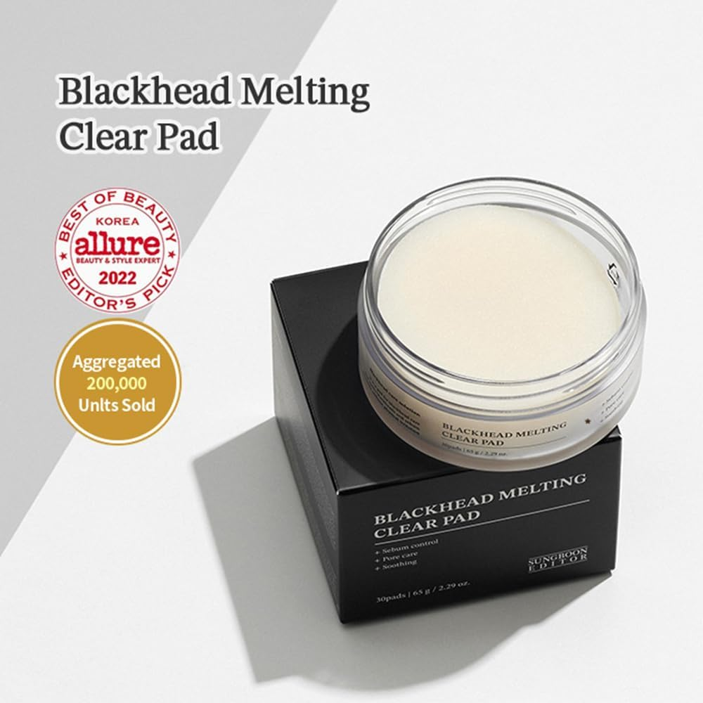 SUNGBOON EDITOR Blackhead Melting Clear Pad 65G (30 Pads) image number 2