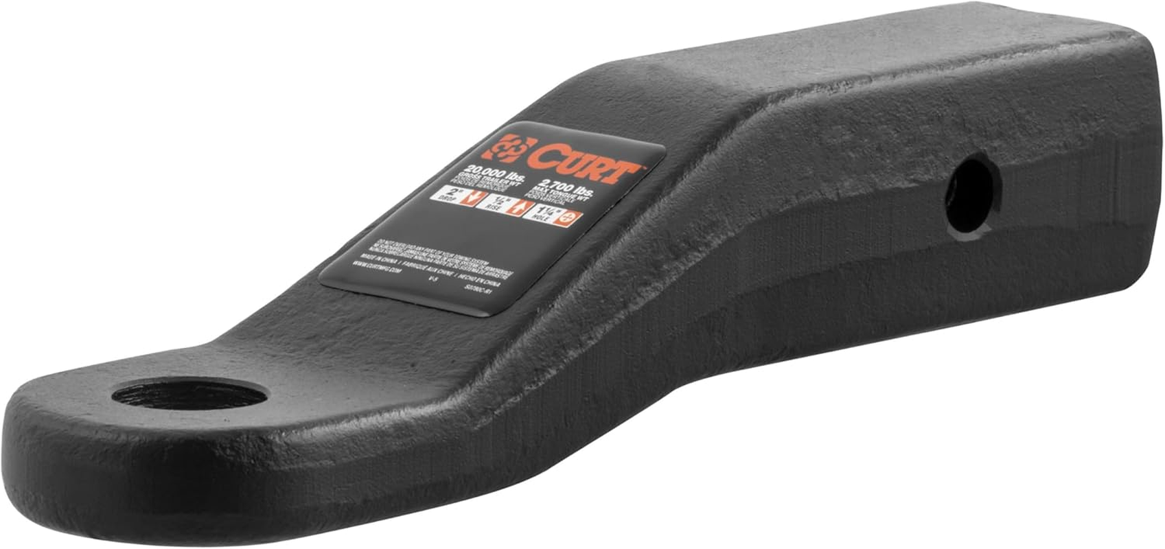 CURT 45456 Commercial Duty Forged Ball Mount image number 2