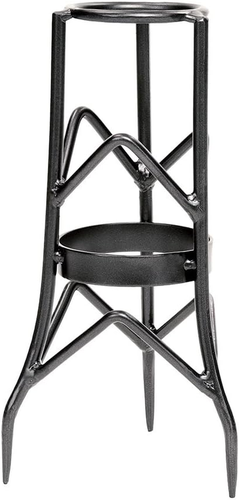 Achla Designs GBS-11, Small Wrought Iron Toadstool Stand, 12 1/2-In H, Graphite image number 3