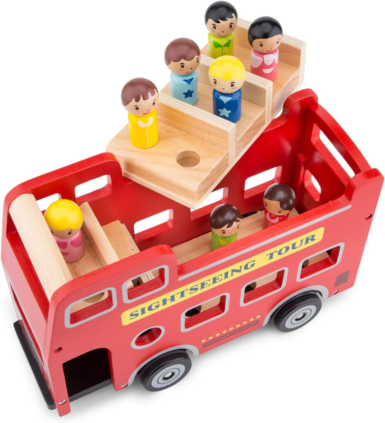 New Classic Toys - Wooden Toy Vehicle Balance Game image number 1