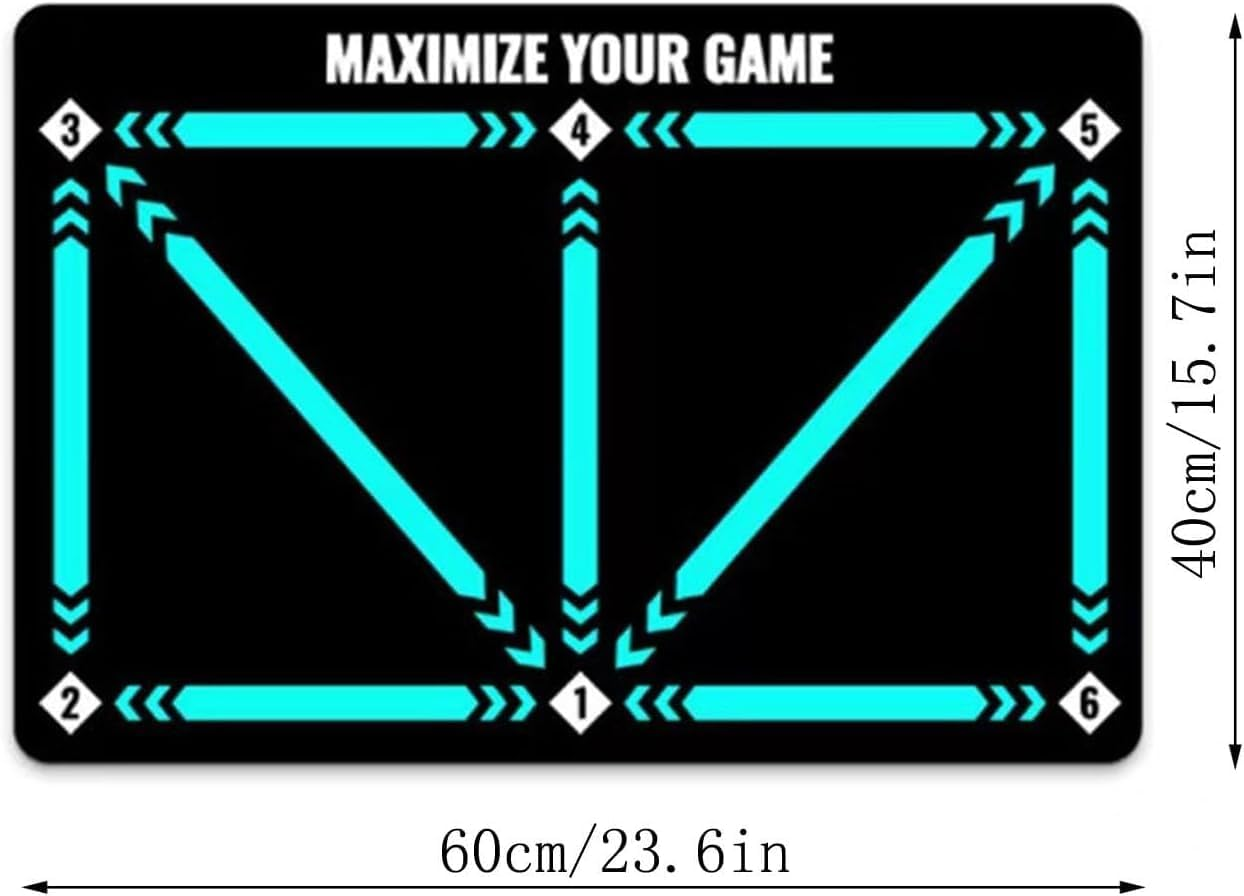 Portable Football Footstool Professional Training Mat, anti Slip Football Footstool Training Mat, Ball Control Coach Blanket image number 4