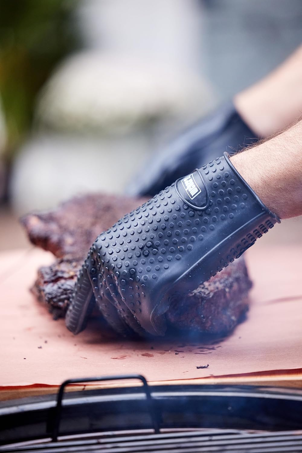 Weber Silicone Barbecue BBQ Smoking Gloves image number 3