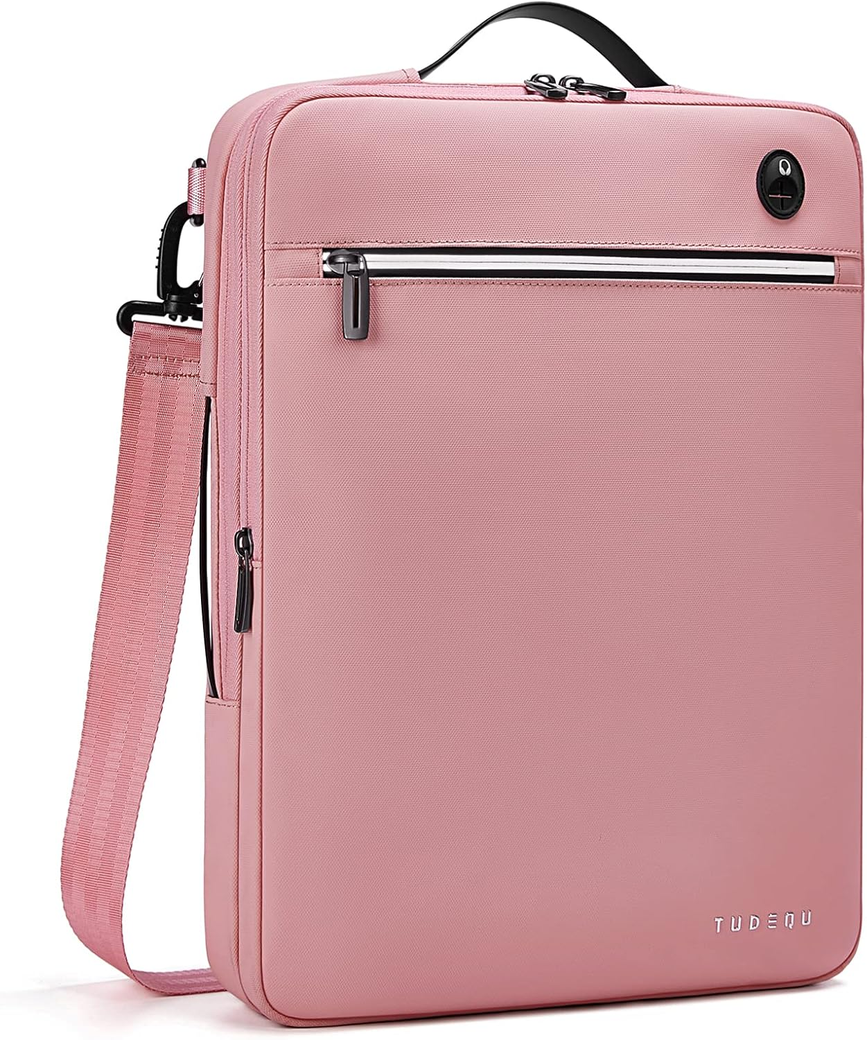 TUDEQU Laptop Shoulder Bag Briefcase,15.6-Inch Laptop Carrying Case Water Resistant Computer Bags for Business Casual College