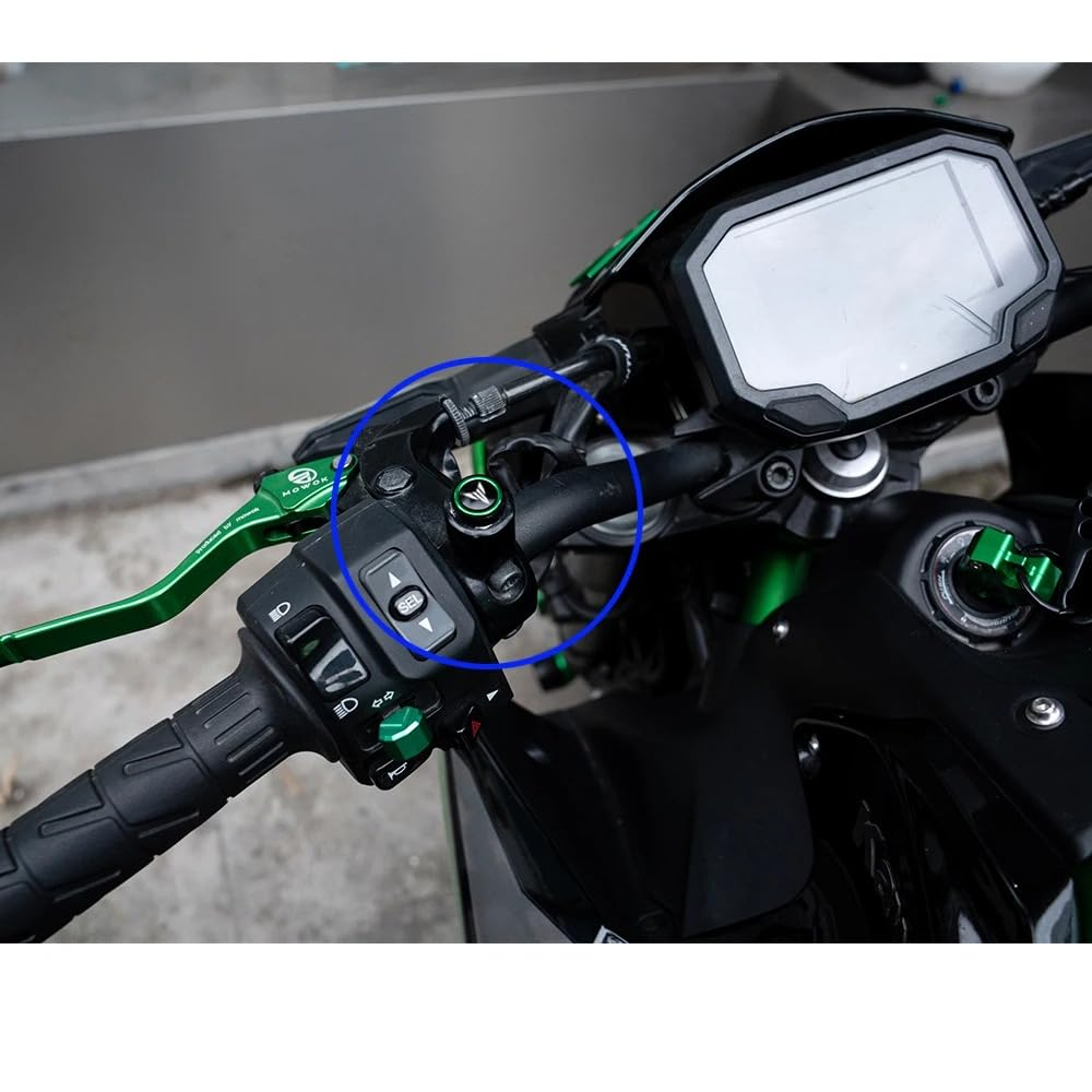 MOWOK for Yamaha MT 03 07 09 10 MT07 MT09 SP MT03 FZ09 FZ07 Motorcycle Accessories M10*1.25 Aluminum Rear Mirror Hole Plug Screw Bolt Cover (Black, for MT 07 09 10 25) image number 4