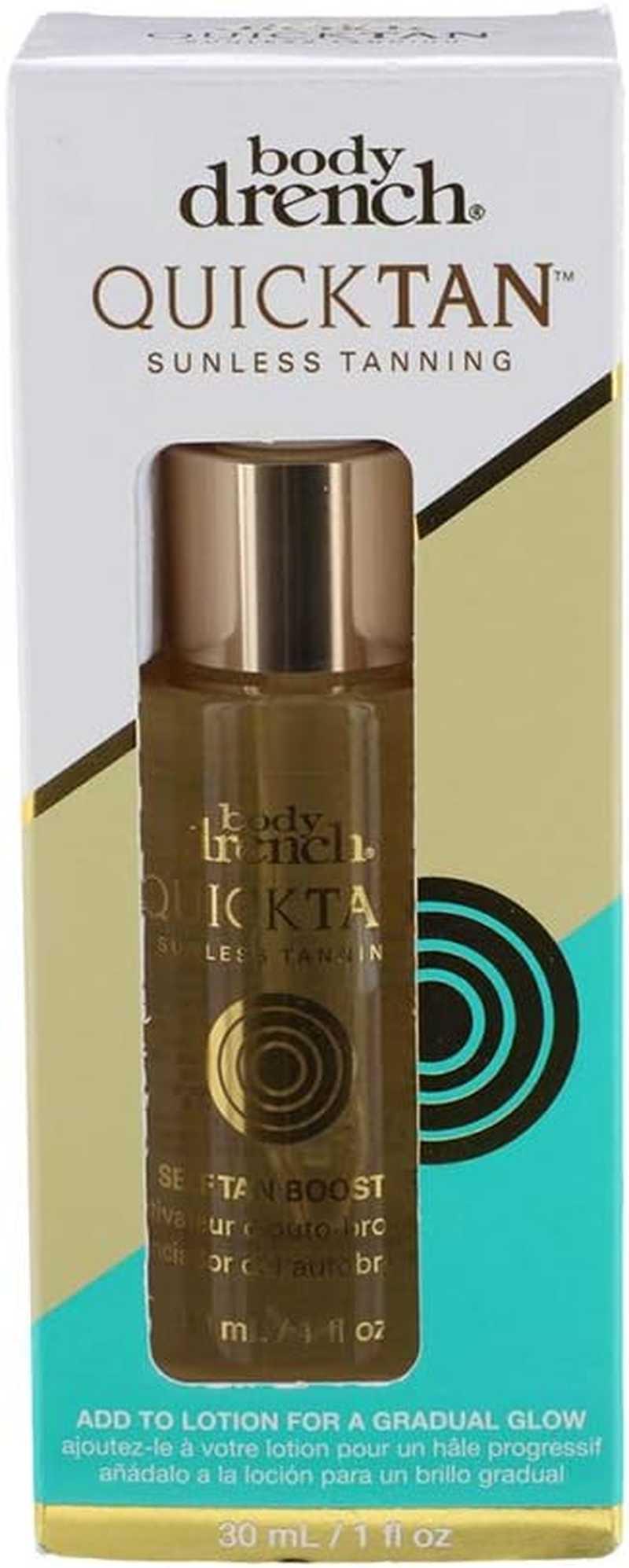 Body Drench Quick Tan Instant Wash-Off Self Tanner &ndash; 24-Hour Sunless Self Tanning Lotion for Face & Body, Natural-Looking Bronze Glow, Fake Tan 6 Fl Oz image number 5