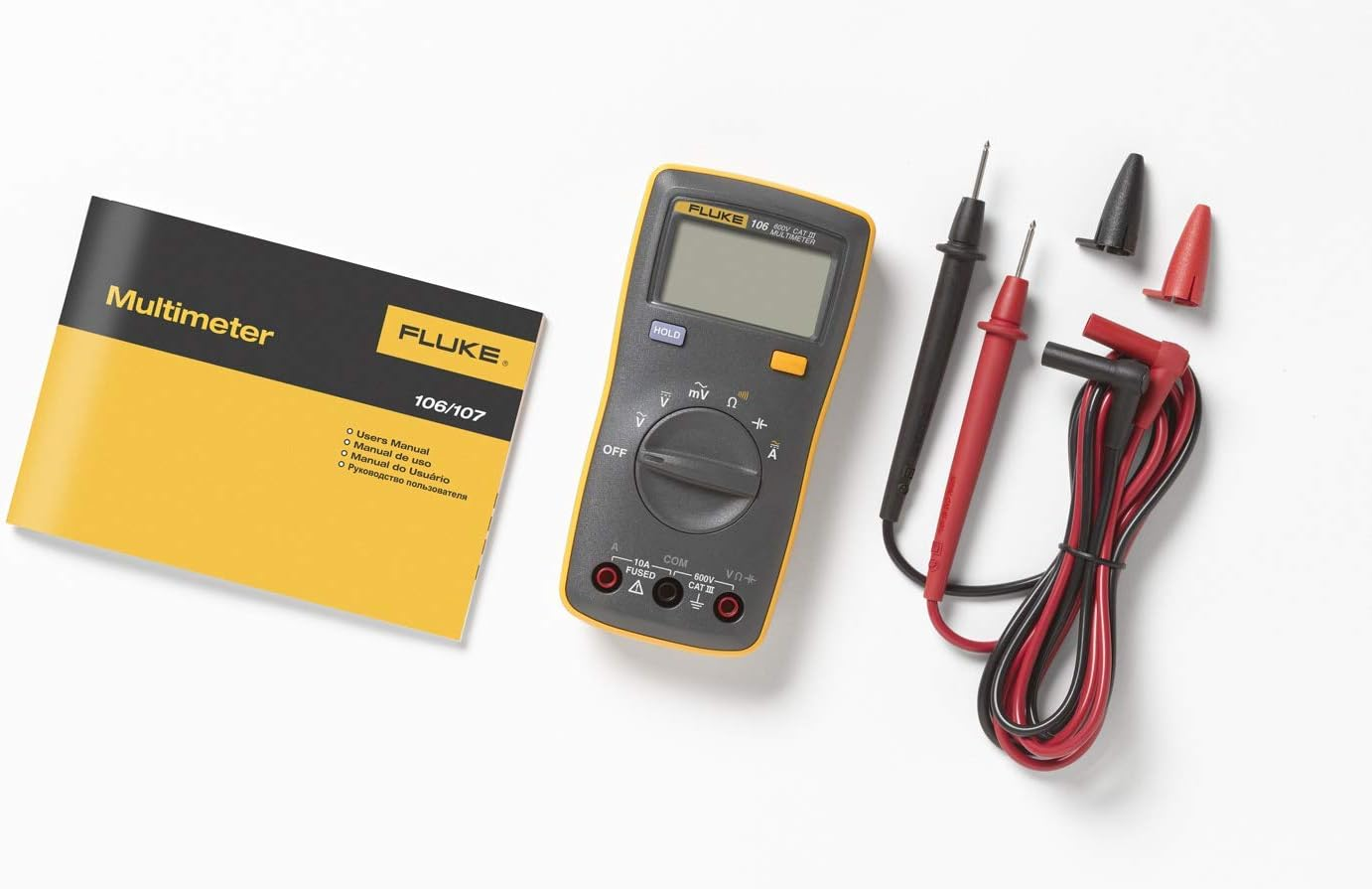 Fluke 106 Palm Sized Digital Multimeter image number 3