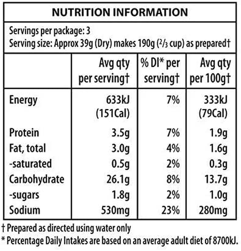 CONTINENTAL | Instant Mashed Potato, 115G image number 4