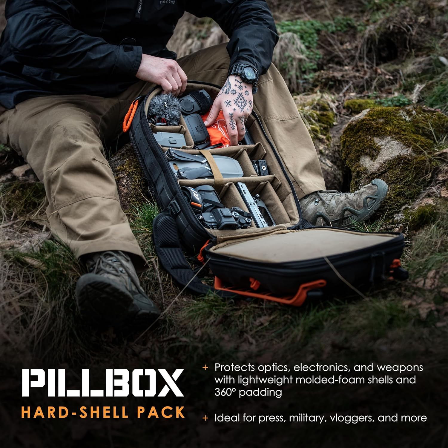 Hazard 4 Pillbox(Tm) Thermocap Photo-Daypack