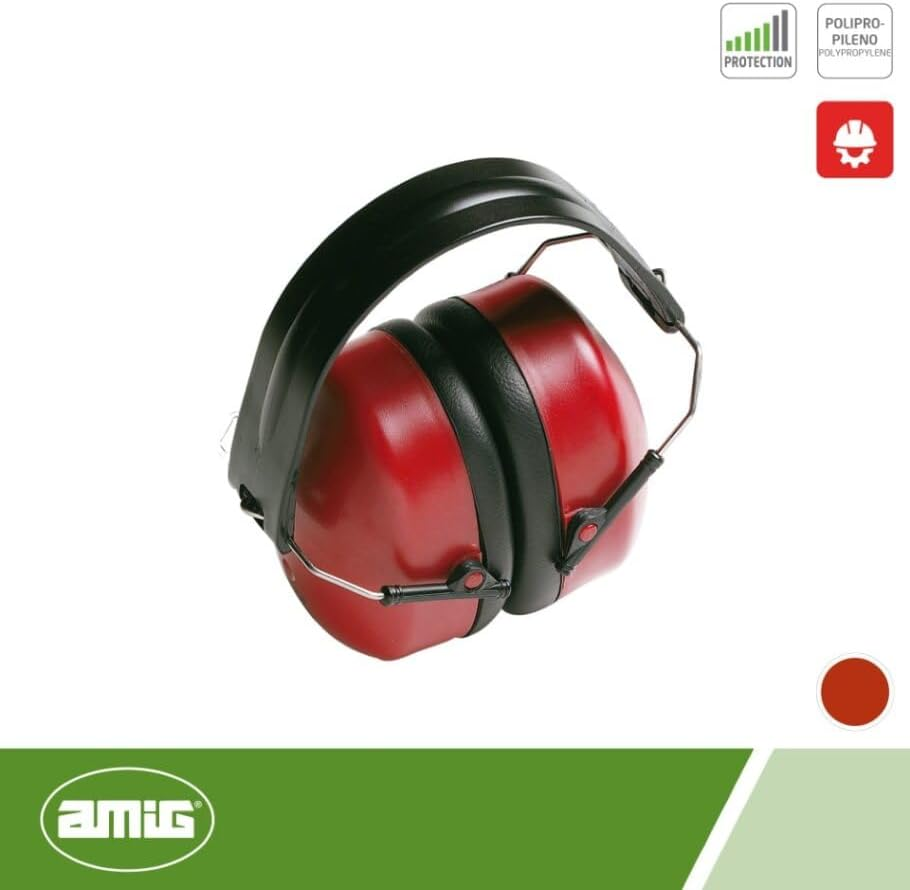 AMIG 12200 &ndash; Foldable Headphones Snr30Db EN352 &ndash; 1 image number 1
