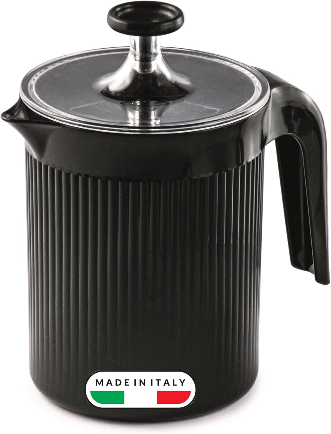 Snips, Cremix Milk Frother, Hand Milk Frother for Cappuccino, Hand Milk Foam, Colour &lrm; White 0.50 L, 10 X 14.5 X 15.3 Cm, Made in Italy