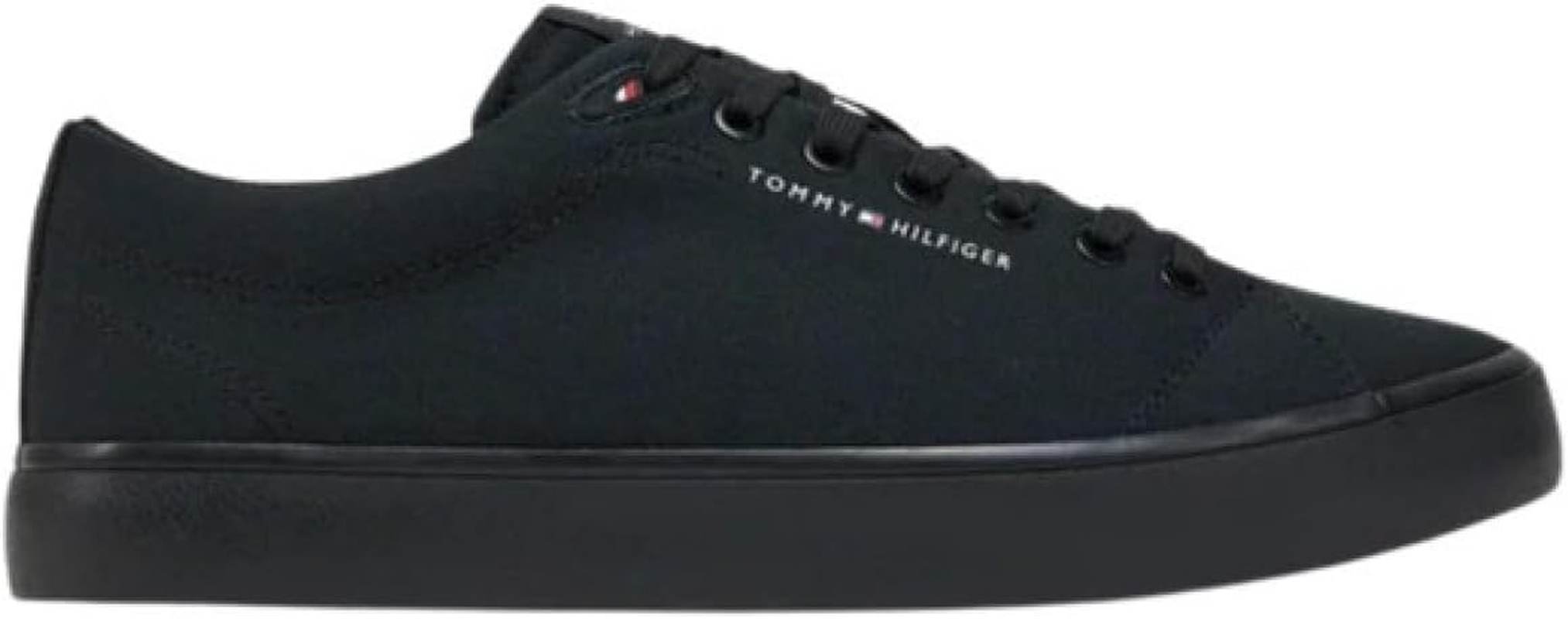 Tommy Hilfiger TH HI Vulc Low CORE Canvas Mens Sneakers image number 1