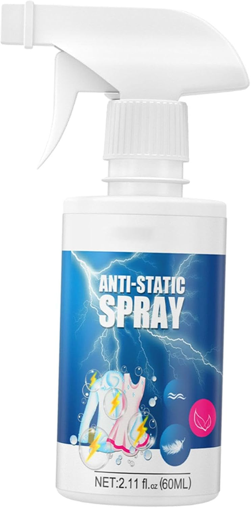 Leefasy anti Static Spray Clothing Static Remover Spray Portable Fabric Static Spray Remove Electrostatic Sprays for Curtains Clothes image number 1