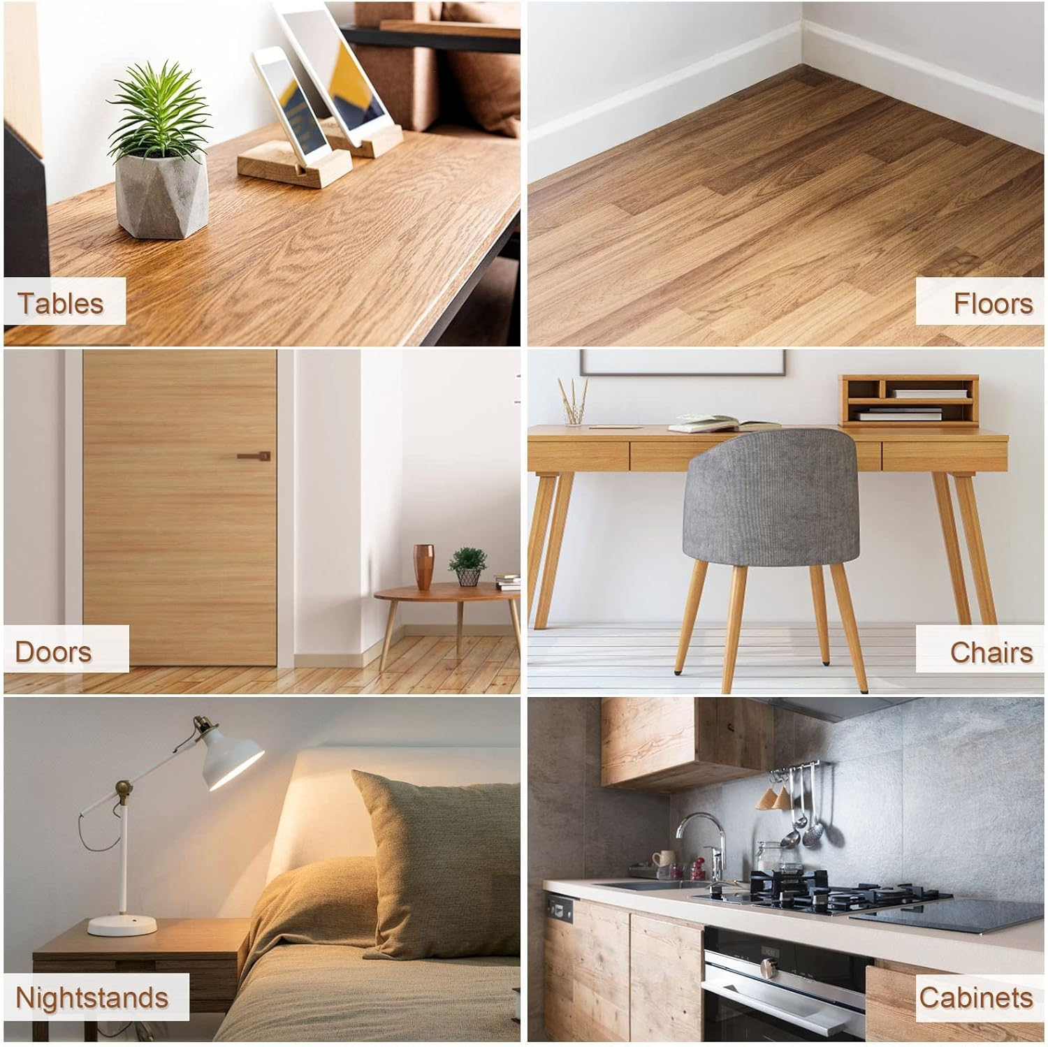 SEISSO Wood Polish Wax, Paste Wax for Wood Furniture, Conditioner, Cleaner, Restorer, Furniture Polish for Wooden Floors, Cabinets, Tables, Doors