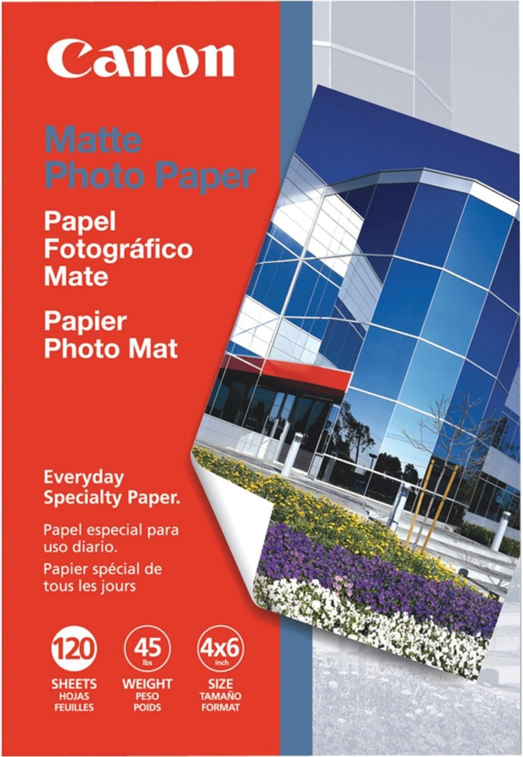 Canon 7981A004 Photo Paper Plus, Matte, 8-1/2 X 11 (Pack of 50 Sheets)