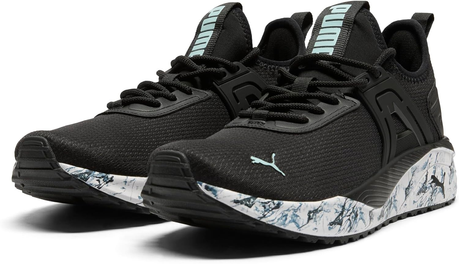 PUMA Women'S Pacer 23 Sneaker, Puma Black-Frosted Dew, 6 image number 5