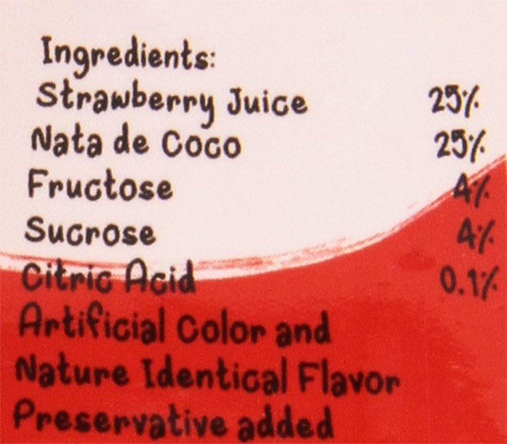 Mogu Mogu Strawberry Juice with Nata De Coco Stawberry, 24 X 320Ml image number 3