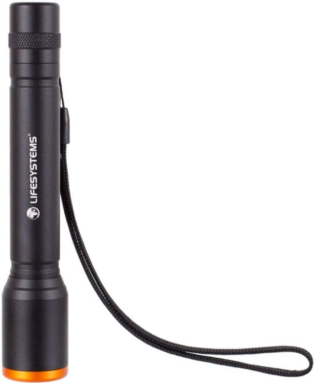 Lifesystems Intensity 480 Waterproof Flashlight with 480 Lumens, 4 Light Modes and 35 Hours Working Time