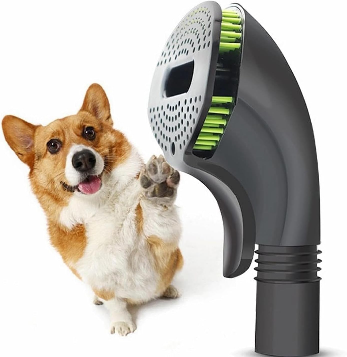 Pet Grooming Brush, Pet Hair Brush Vacuum Cleaner Nozzle Attachment, Cat & Dog Hair Brush Pet Grooming Tool Vacuum Cleaner Accessories image number 5