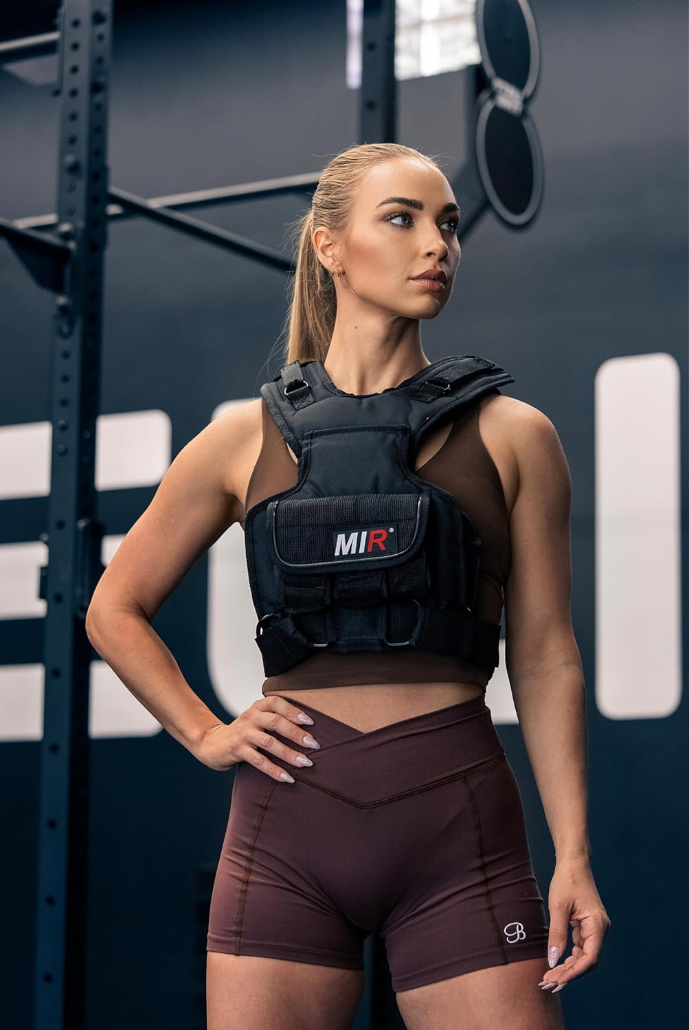 Mir Womens Weighted Vest 10Lbs - 50Lbs Solid Iron Weights image number 2