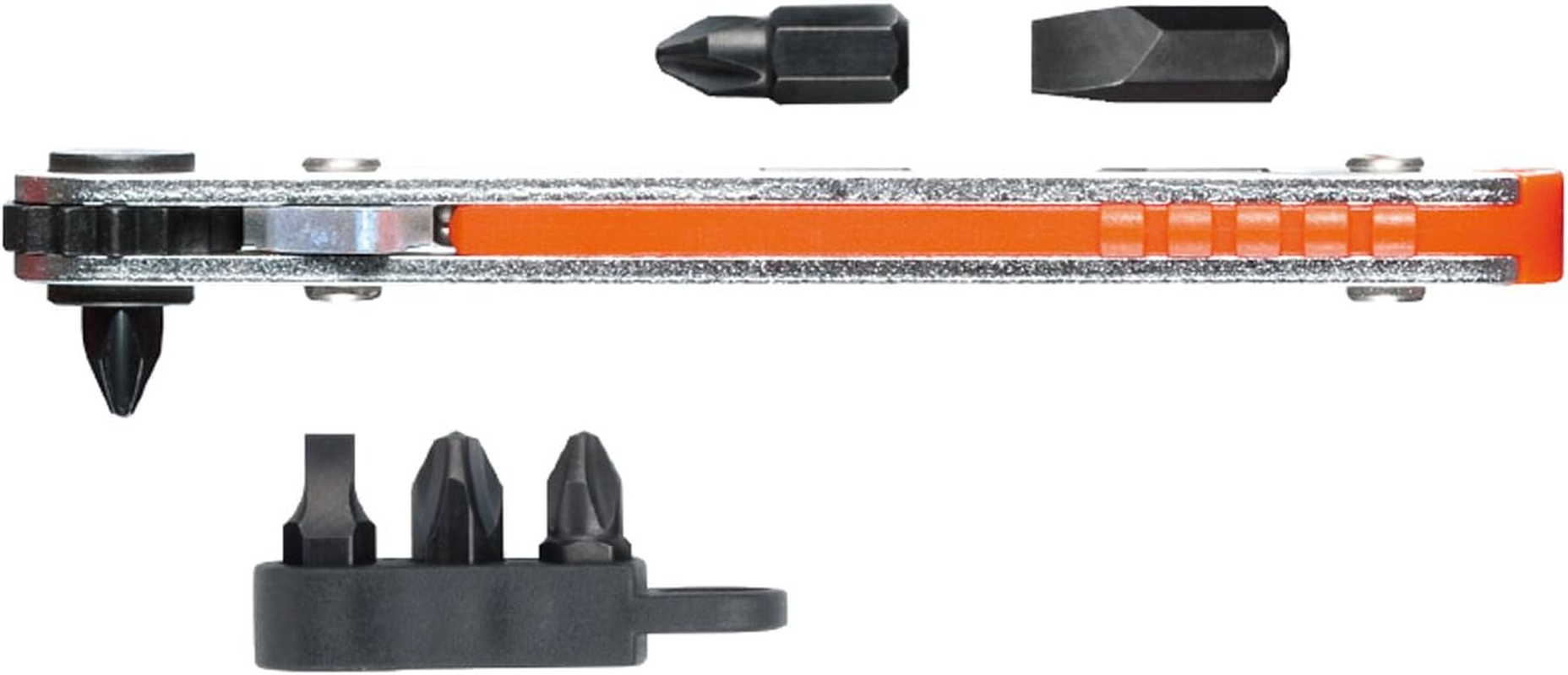 Vessel TD-75 Ultra Thin Plate Ratchet Screwdriver Straight Type image number 2