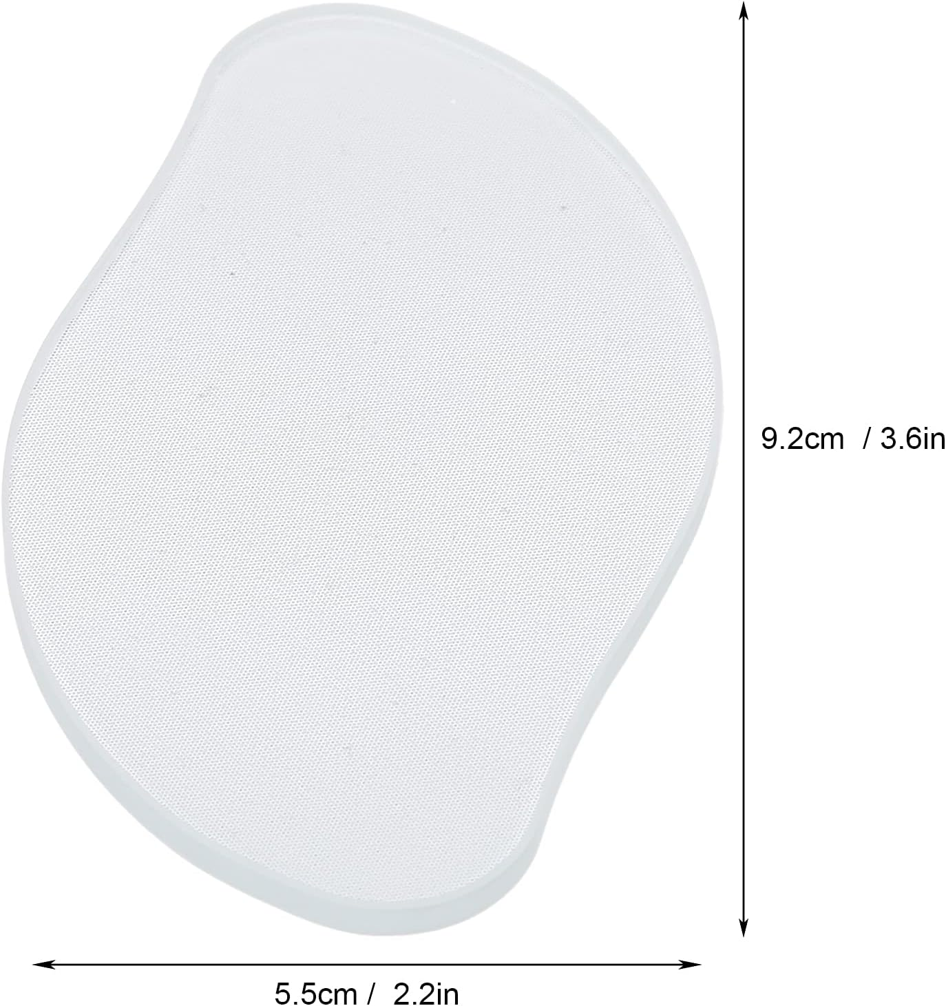 Foot File, Portable Tempered Glass Nano Foot Scrubber for Cracked Dry Skin for Wet and Dry Feet for Dead Skin Removal image number 5