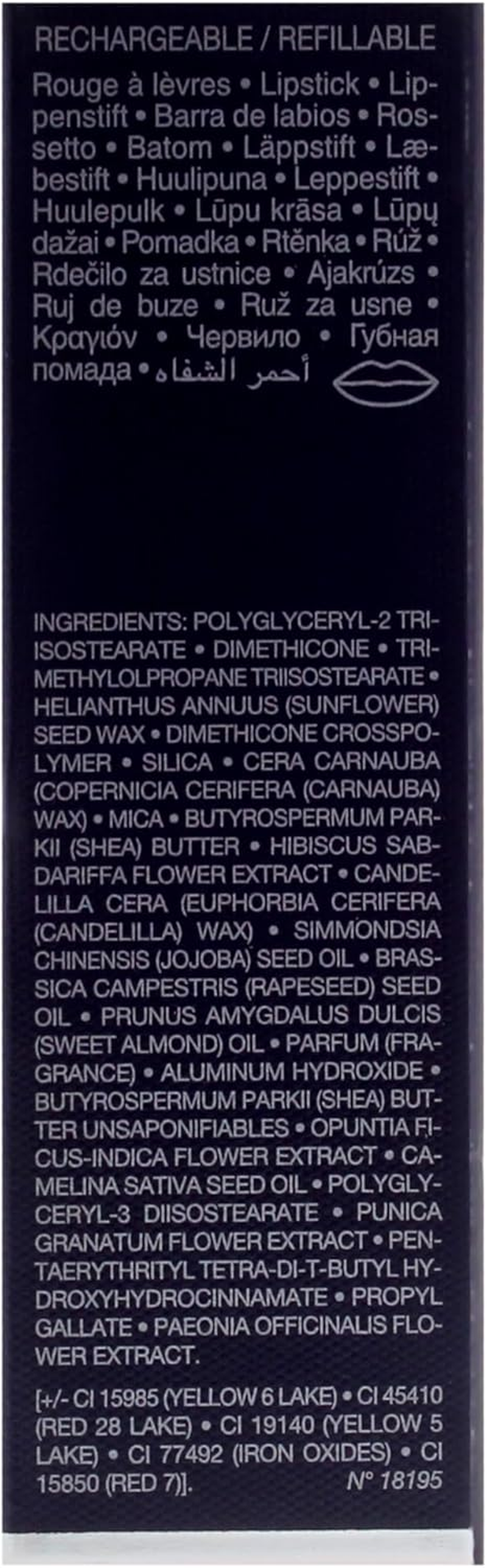 Rouge Dior Couture Velvet Lipstick - 999 Velvet by Christian Dior for Women - 0.12 Oz Lipstick (Refillable) image number 5