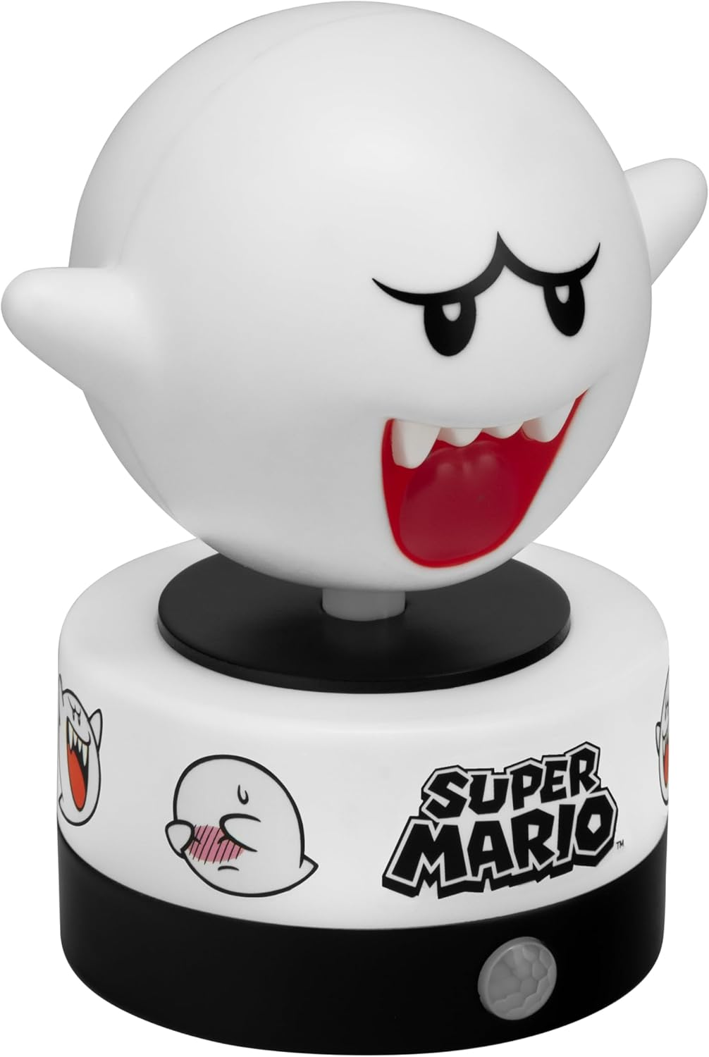 Paladone Super Mario Boo Motion Sensor Room Guard and Night Light, Officially Licensed Nintendo LED Lamp and Security Alarm for Kids Bedrooms, Teenagers, Home, Gift Idea image number 2