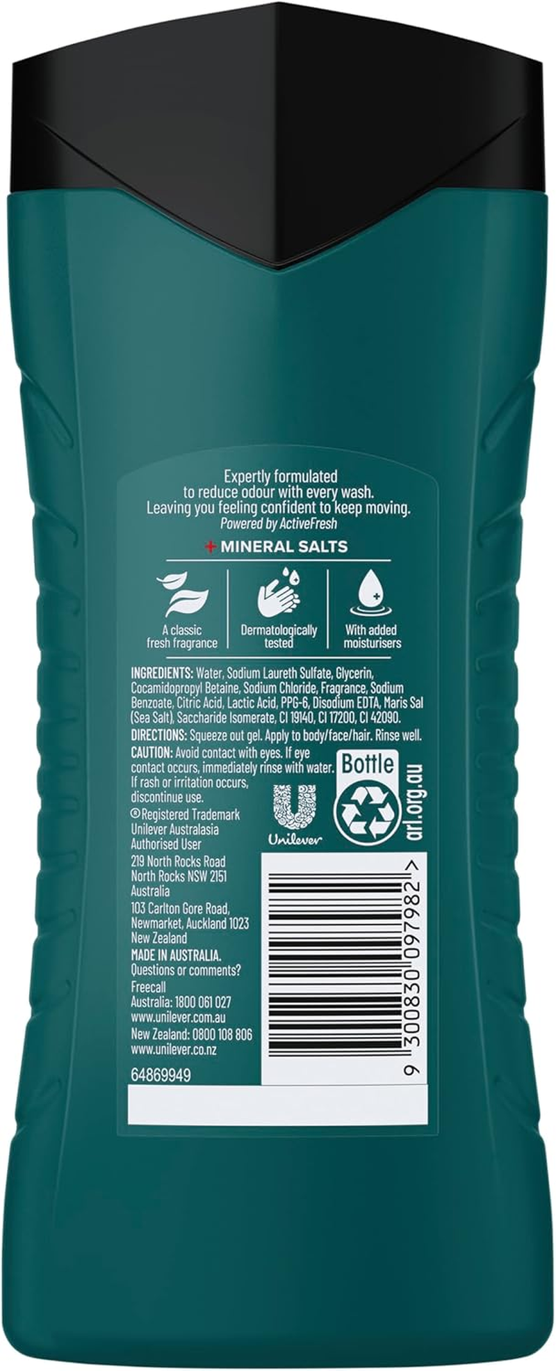 Rexona Men'S Bodywash Sport 400 Ml image number 2