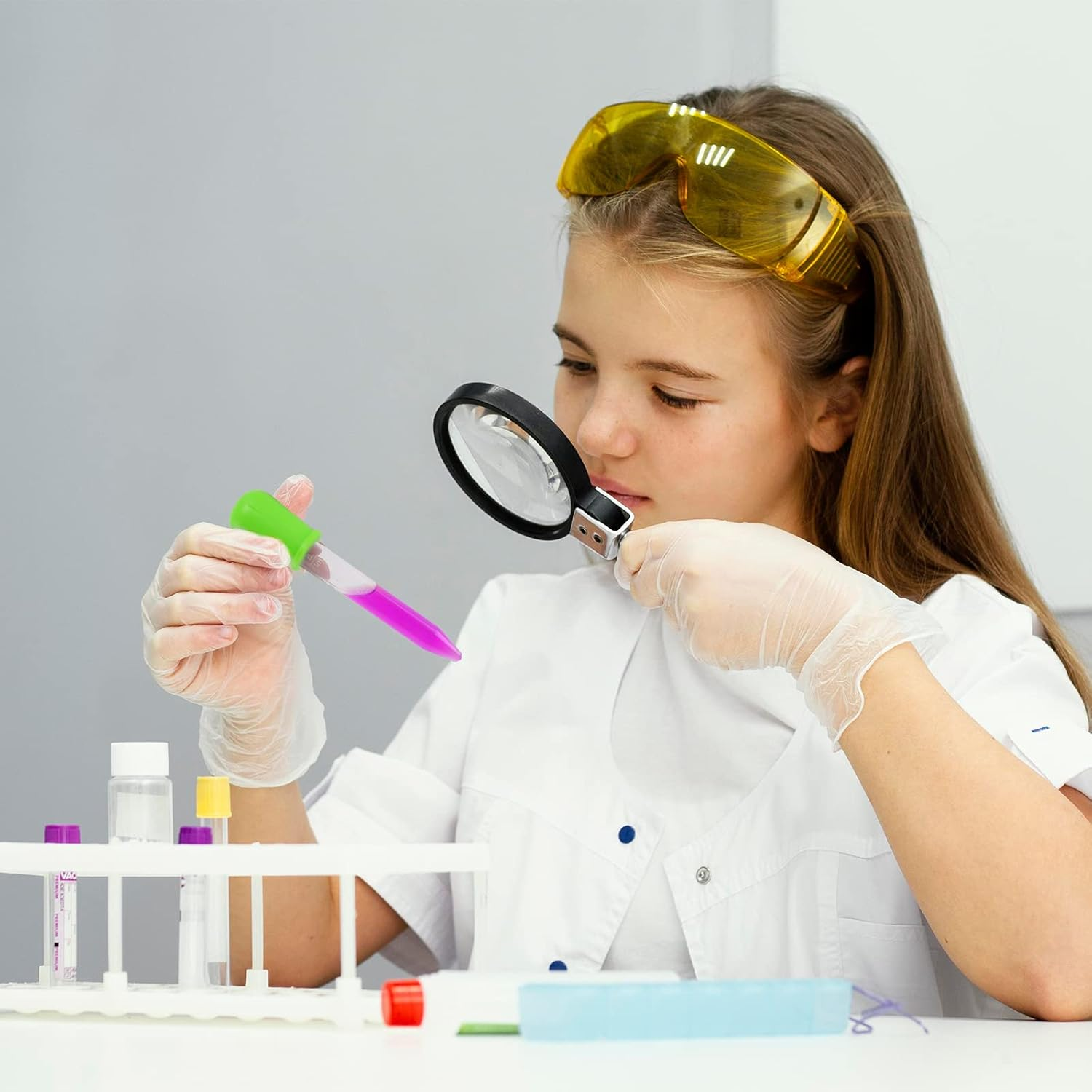 20Pcs Liquid Droppers Silicone 5Ml with a Clean Brush Plastic Pipettes Eye Dropper with Bulb Tip for Candy Mold,Candy Molds Gelatin Maker,Industrial Science and Crafts Projects